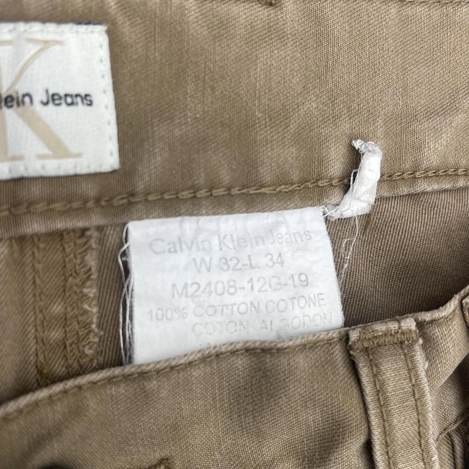 Calvin Klein Baggy Calvin Klein Cargo Pants 👖 Size US 32 / EU 48 - 4 Thumbnail