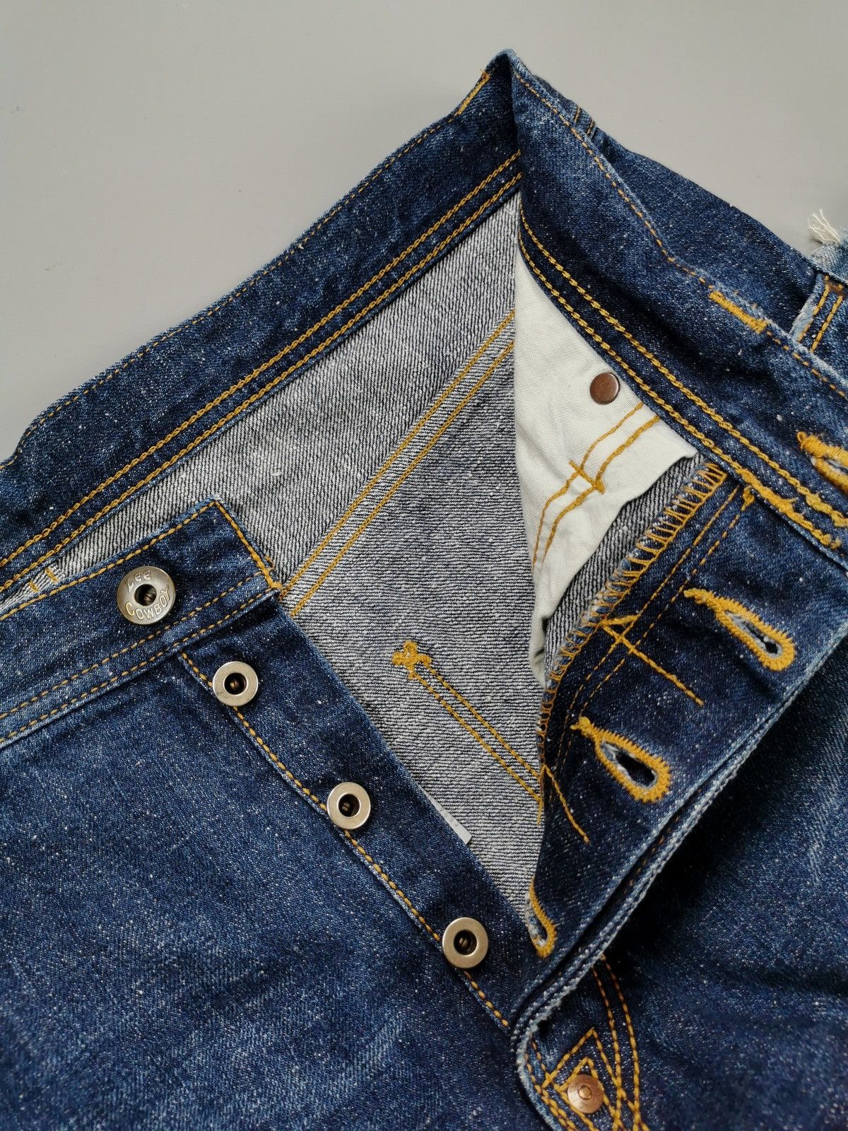 Japanese Brand × Lee The HD Lee Merc Company Jeans (LG92) Size US 36 / EU 52 - 9 Thumbnail