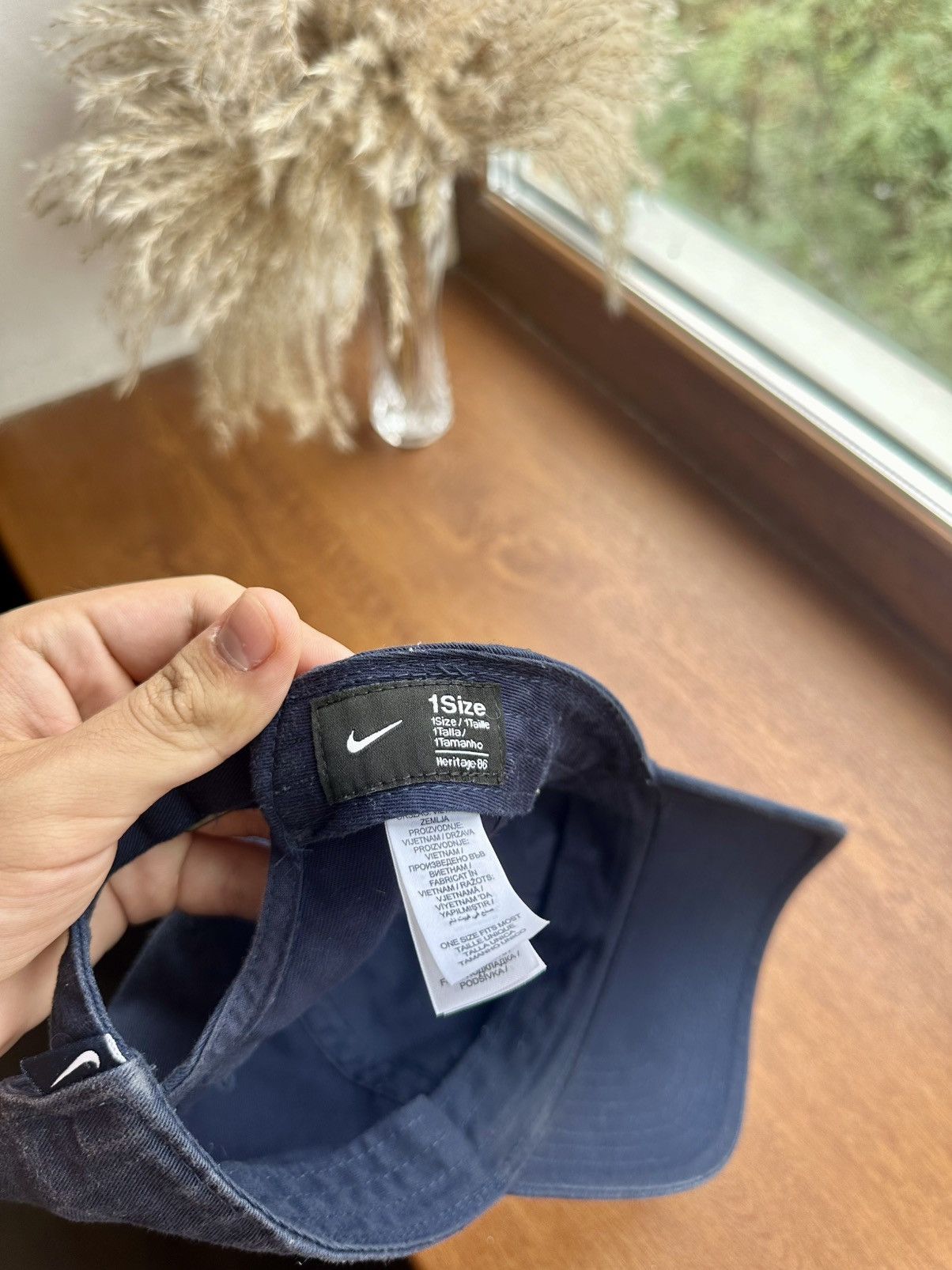 Nike Vintage Nike Cap Blue Swoosh Logo Y2K Size ONE SIZE - 11 Thumbnail