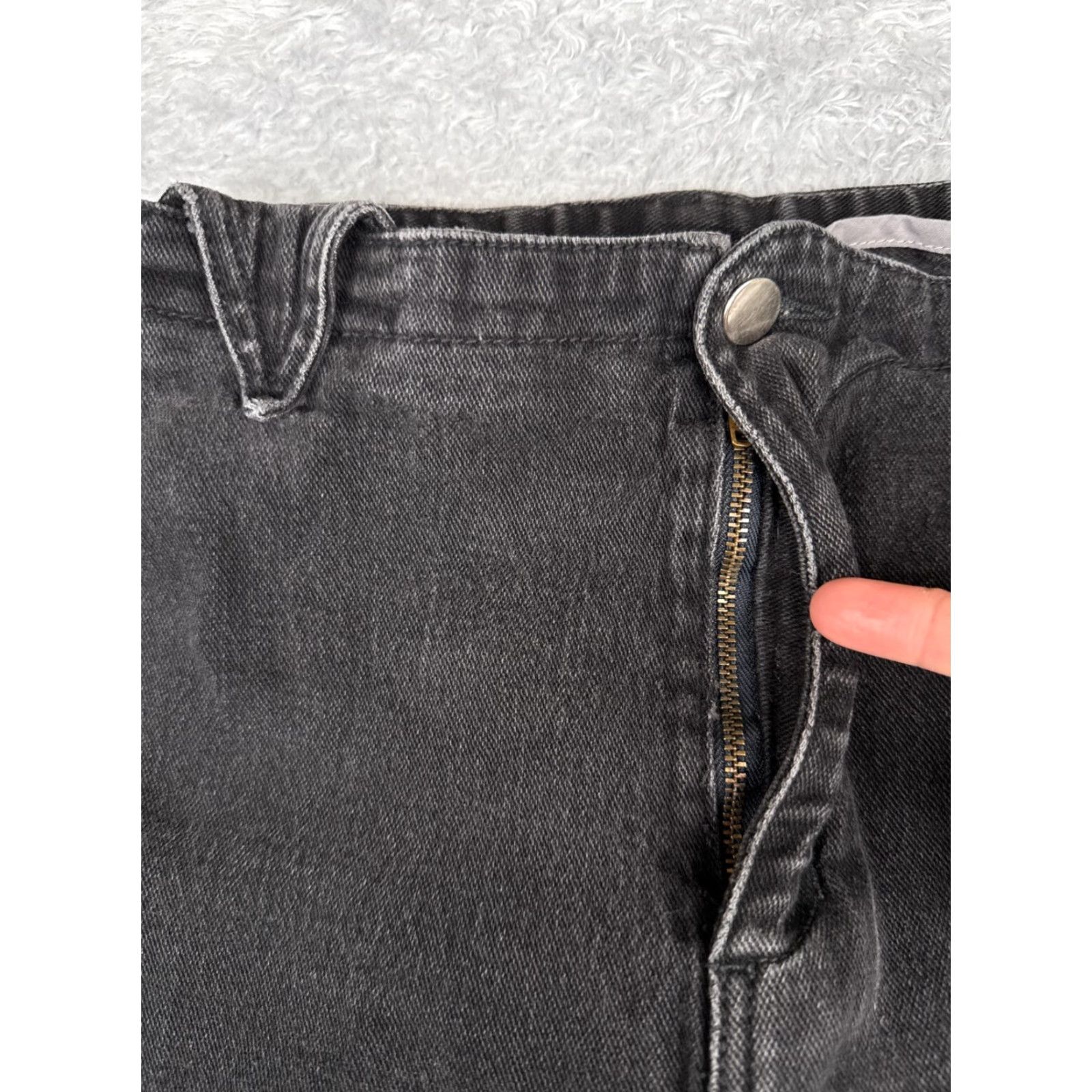 Denime VINTAGE Gray Antics Jeans Womens 28 Gray Antics Jeans Women Wide-Leg 90s 28x27 Denim Cotton Blend Slim Relaxed 5-Pocket Womens Size 28" / US 6 / IT 42 - 5 Thumbnail