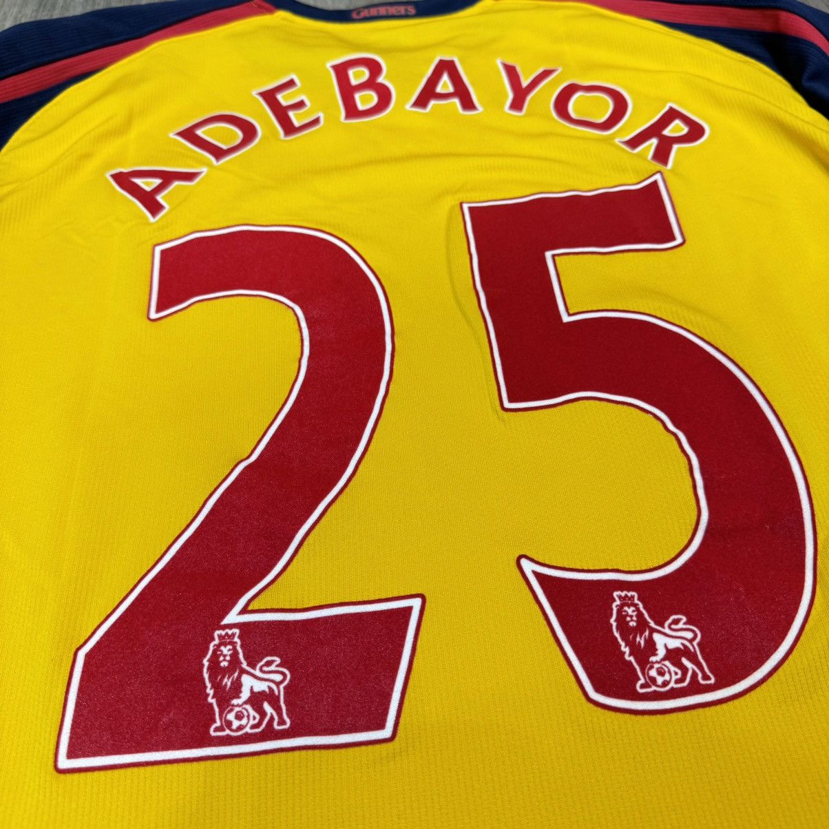 Nike Arsenal 08/09 away shirt #25 Adebayor Size US XL / EU 56 / 4 - 4 Thumbnail