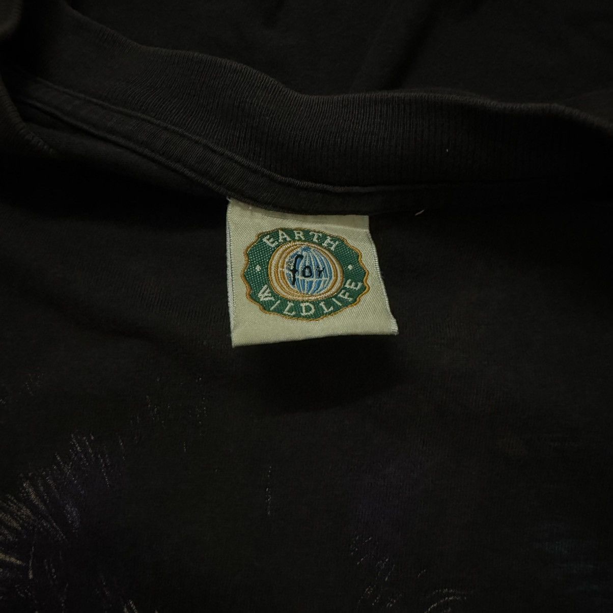 Habitat Vintage 90s Habitat Wolf Tshirt Singapore Zoo Size US L / EU 52-54 / 3 - 5 Thumbnail