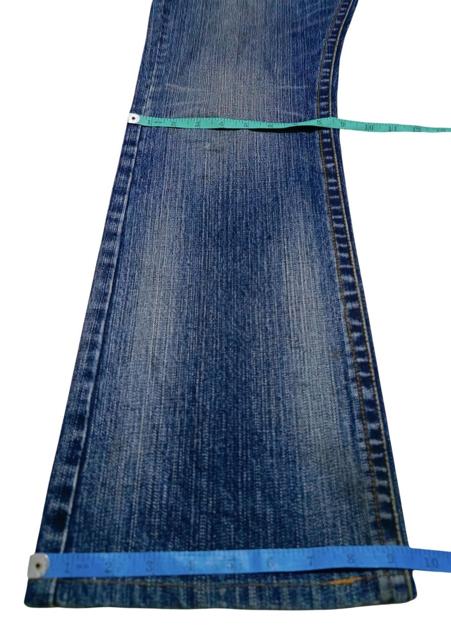Edwin Rare Kissmark Flared Jean Denim Boot Cut Size US 34 / EU 50 - 10 Thumbnail