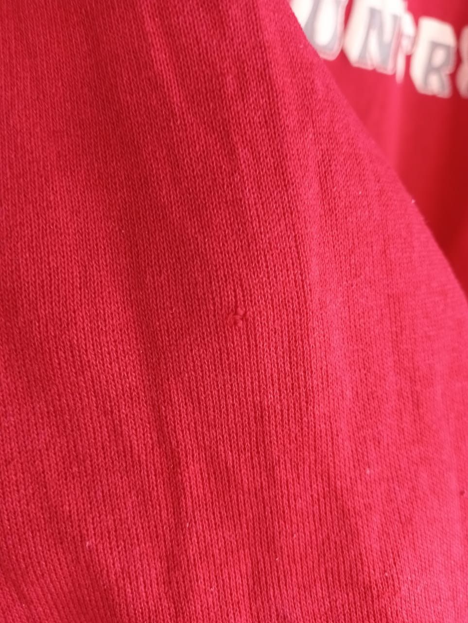 Jerzees Vintage Red Devi Sweatshirt Size US L / EU 52-54 / 3 - 2 Thumbnail