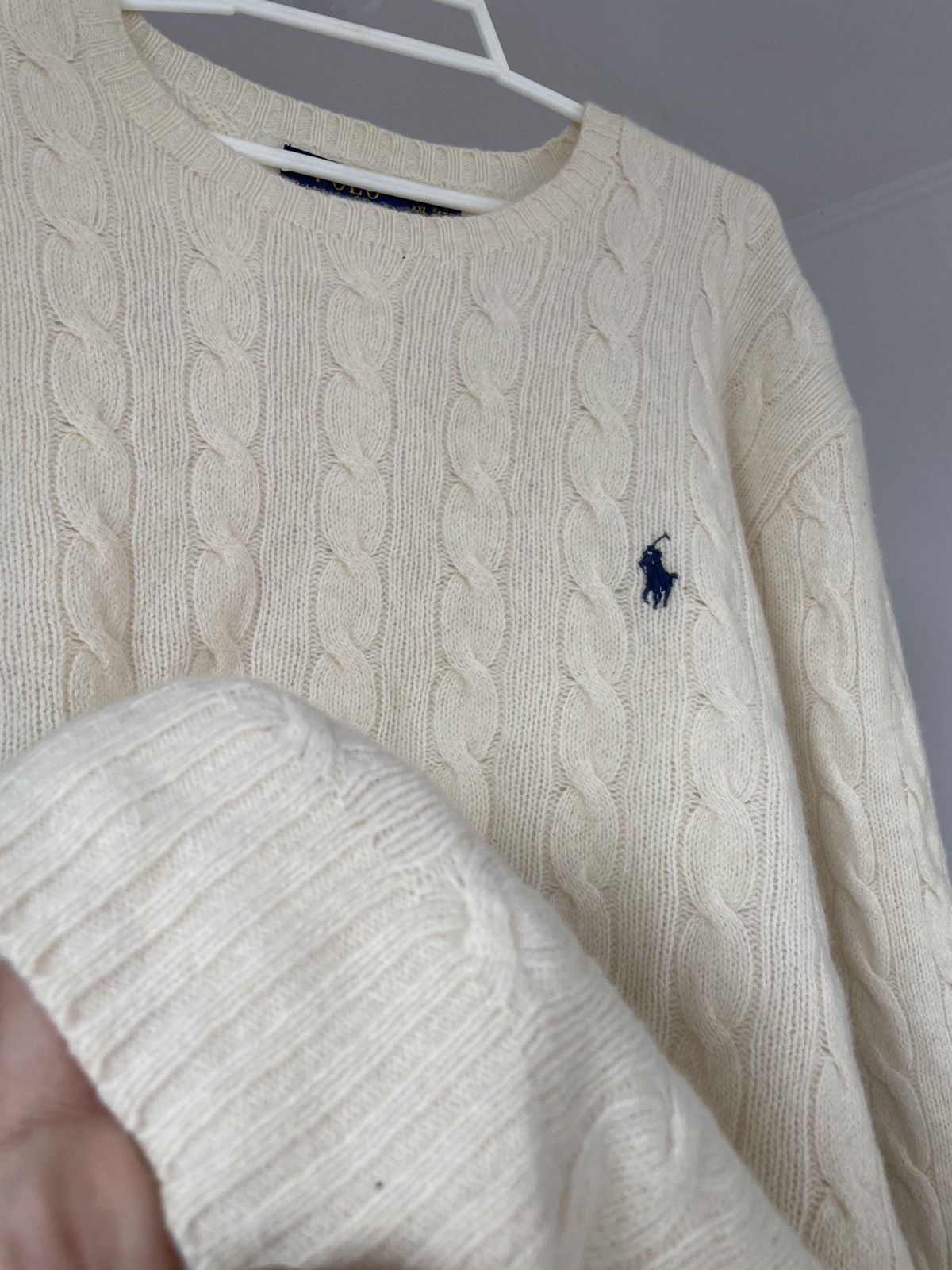 Polo Ralph Lauren Rare🔥 Cashmere Polo Sweater Size US XL / EU 56 / 4 - 3 Thumbnail