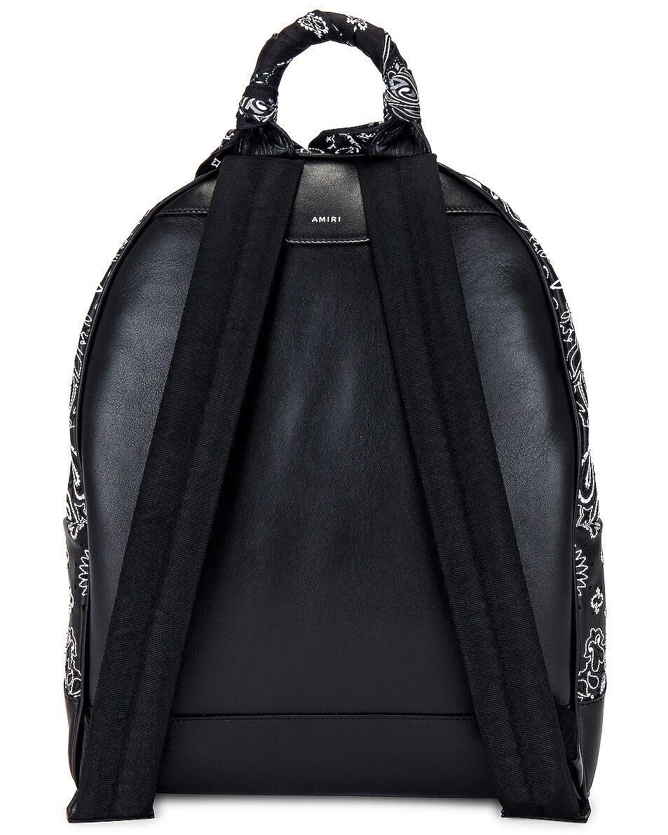 Amiri o1gr1nt0924 Size: OS / Bandana Classic Backpack in Black Size ONE SIZE - 2 Thumbnail