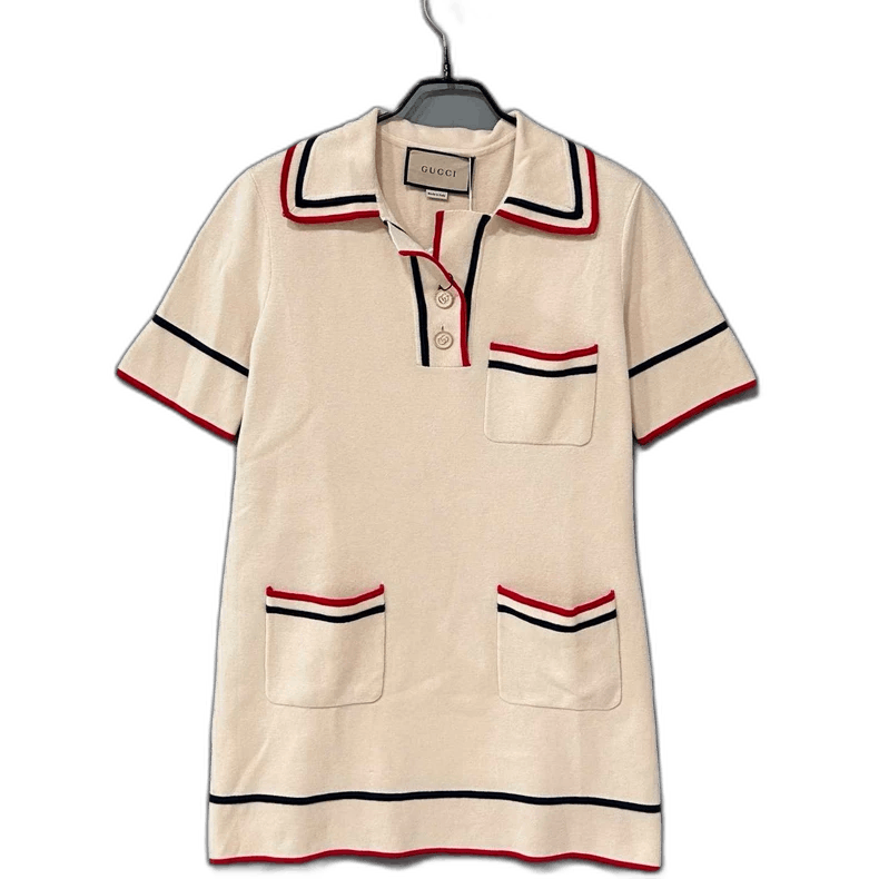 Gucci MultiPocket Striped Dress by GUCCI-2505 Size S / US 4 / IT 40 - 1 Thumbnail