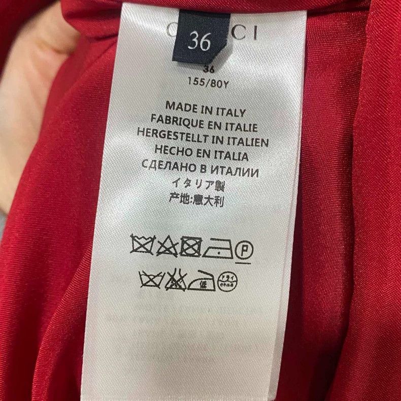 Gucci Gucci Long red tweed coat 2506-Nextarrow Size XS / US 0-2 / IT 36-38 - 5 Thumbnail