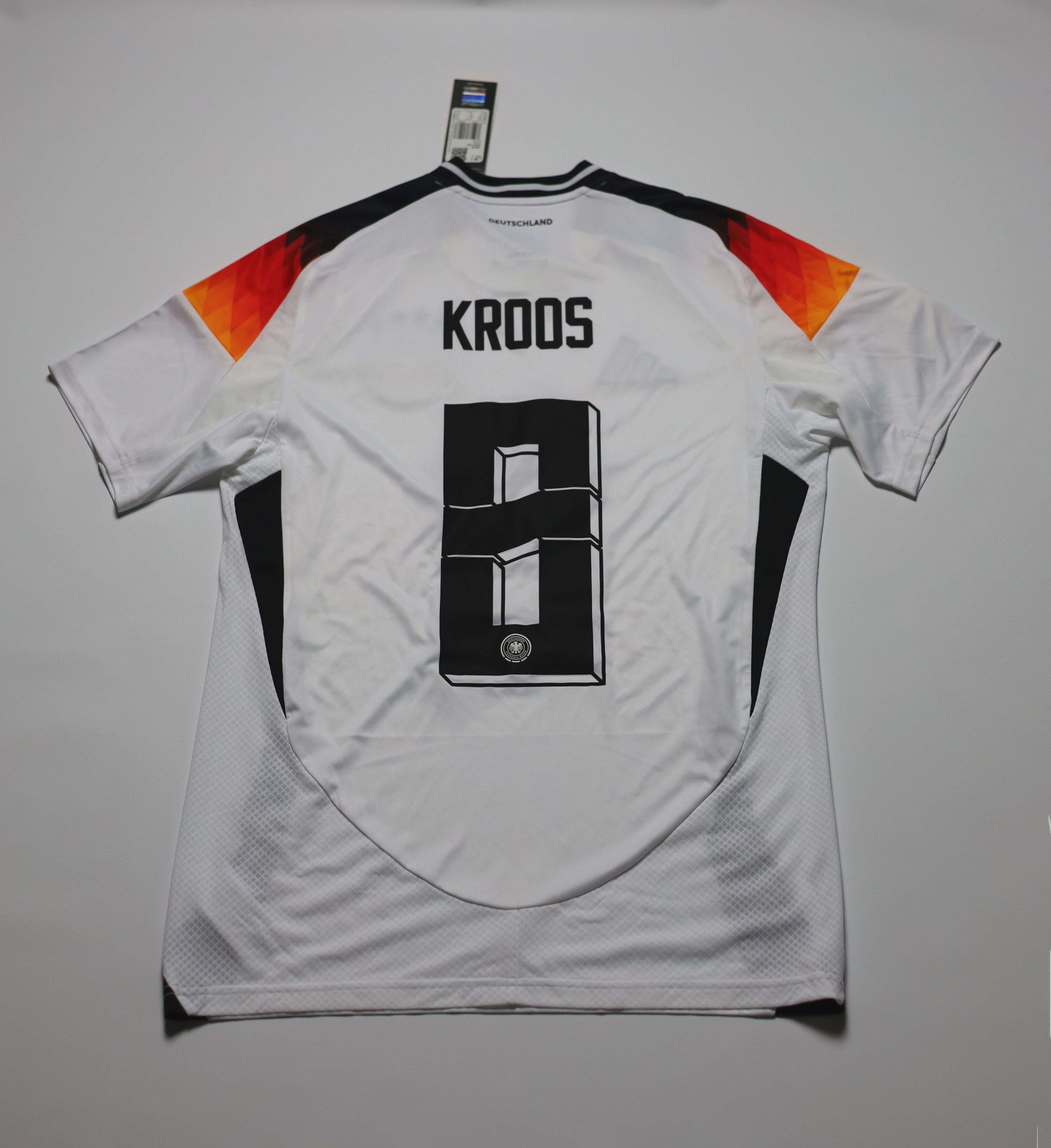 Adidas Germany 2024 2025 Home Soccer Jersey #8 Toni Kross Adidas Size US M / EU 48-50 / 2 - 1 Thumbnail