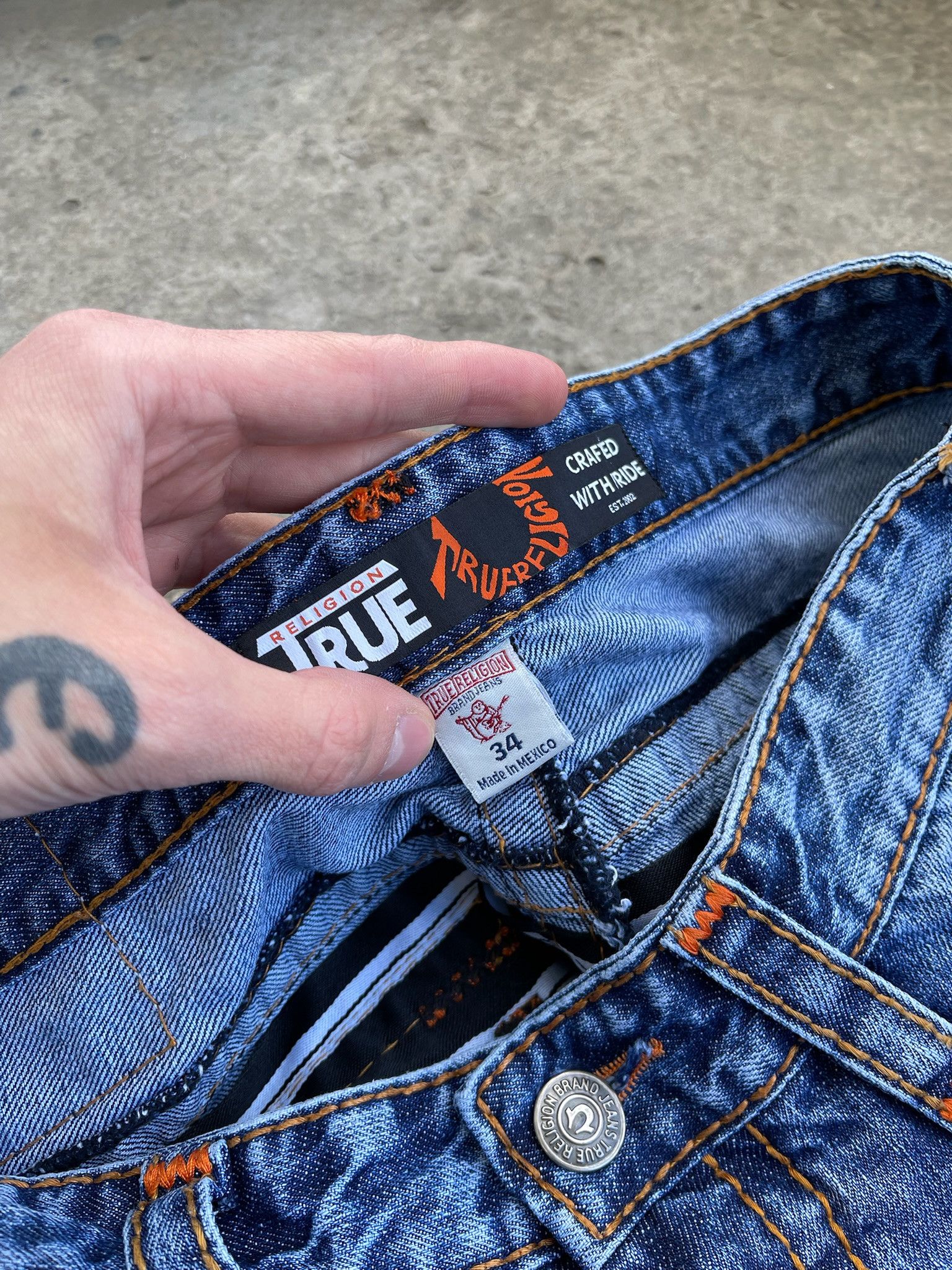 True Religion True Religion Jeans Size US 34 / EU 50 - 9 Thumbnail