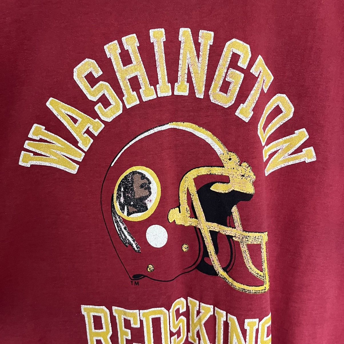 Japanese Brand × Vintage vintage 80s/90s Washington Redskins single stitch t-shirt Size US XL / EU 56 / 4 - 3 Thumbnail