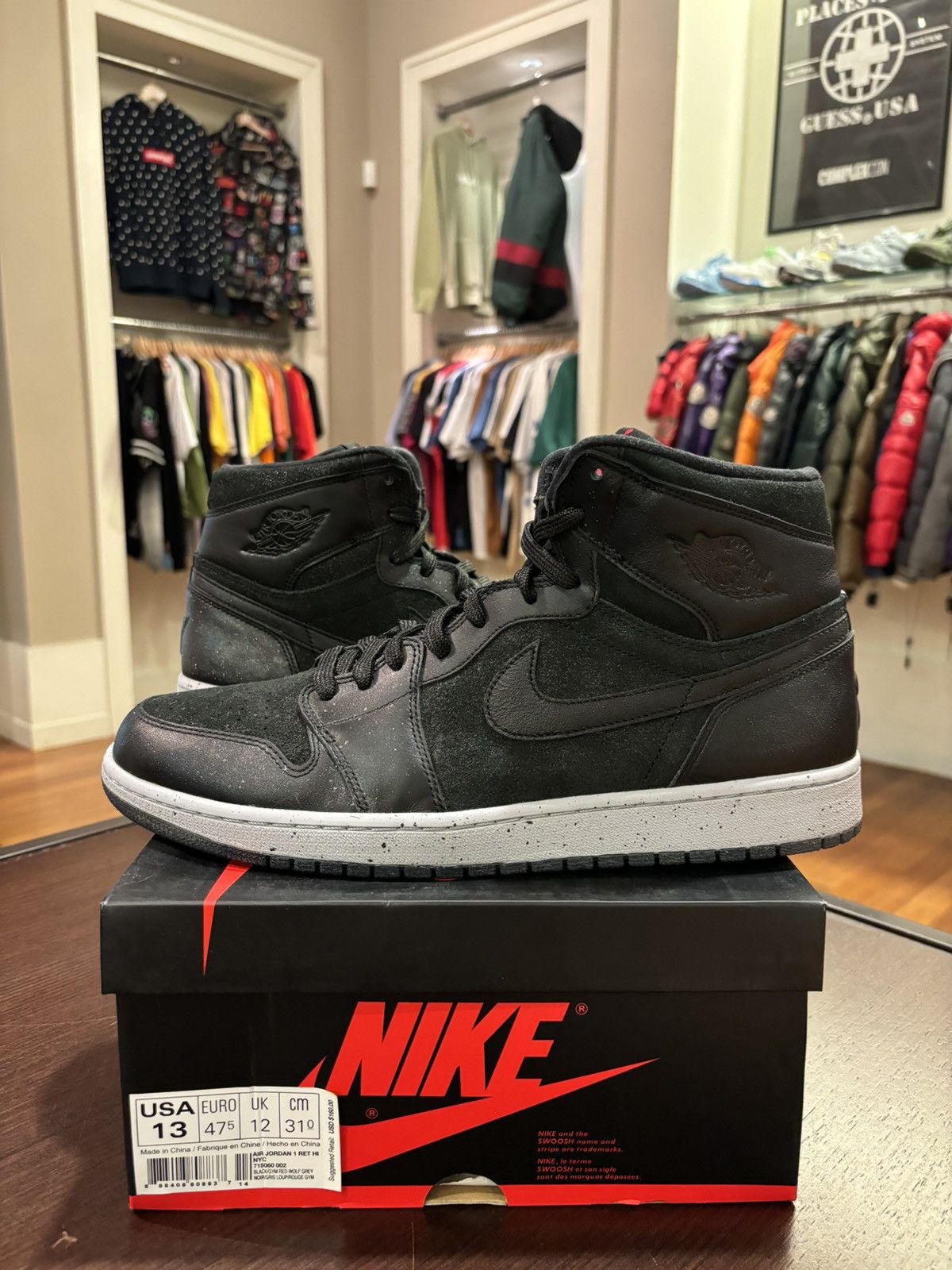 Jordan Brand Jordan 1 Retro NYC (15) Size US 13 / EU 46 - 1 Thumbnail