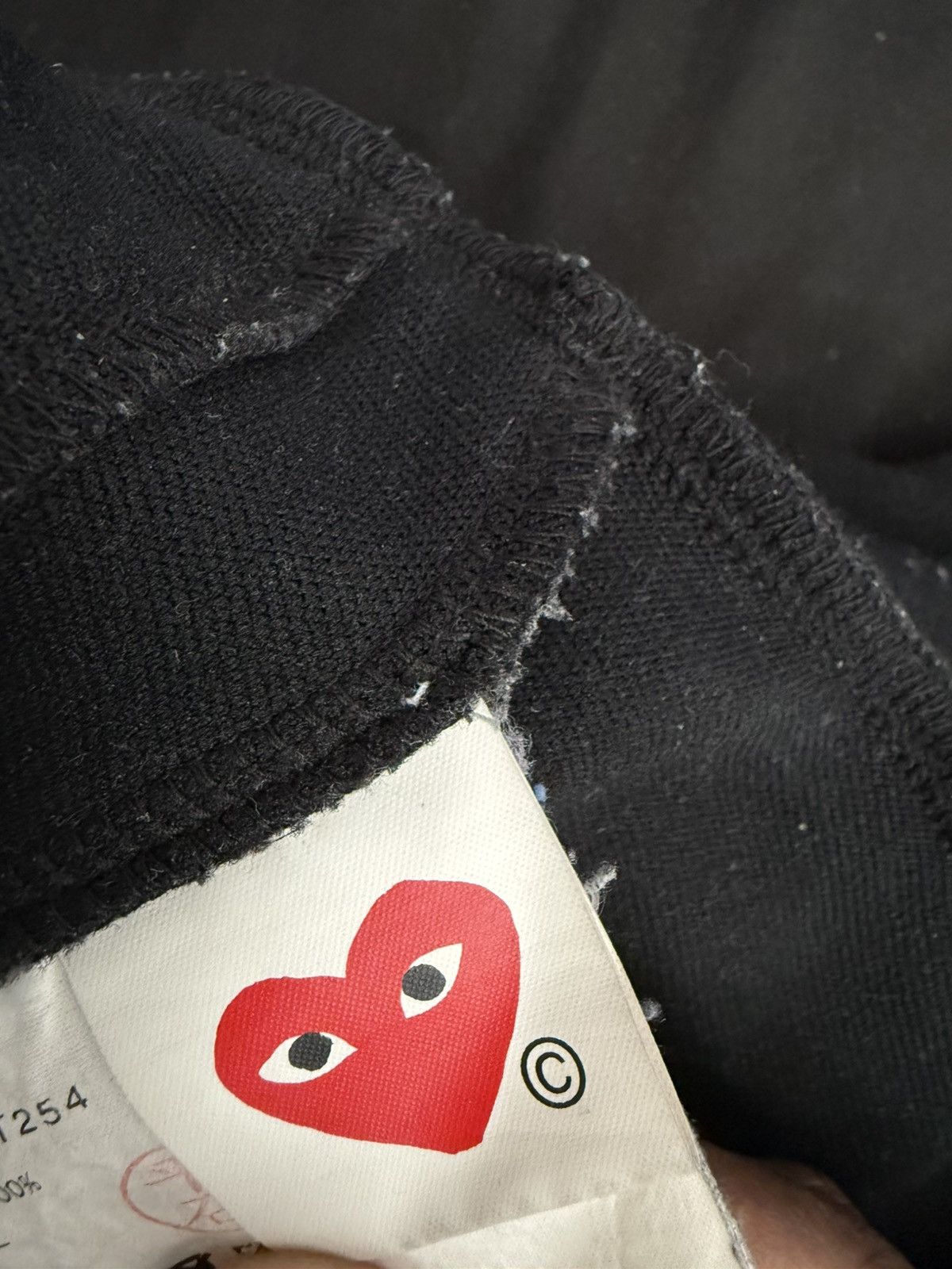 Comme des Garcons COMME DES GARÇON PLAY HOODIE Size US L / EU 52-54 / 3 - 6 Thumbnail