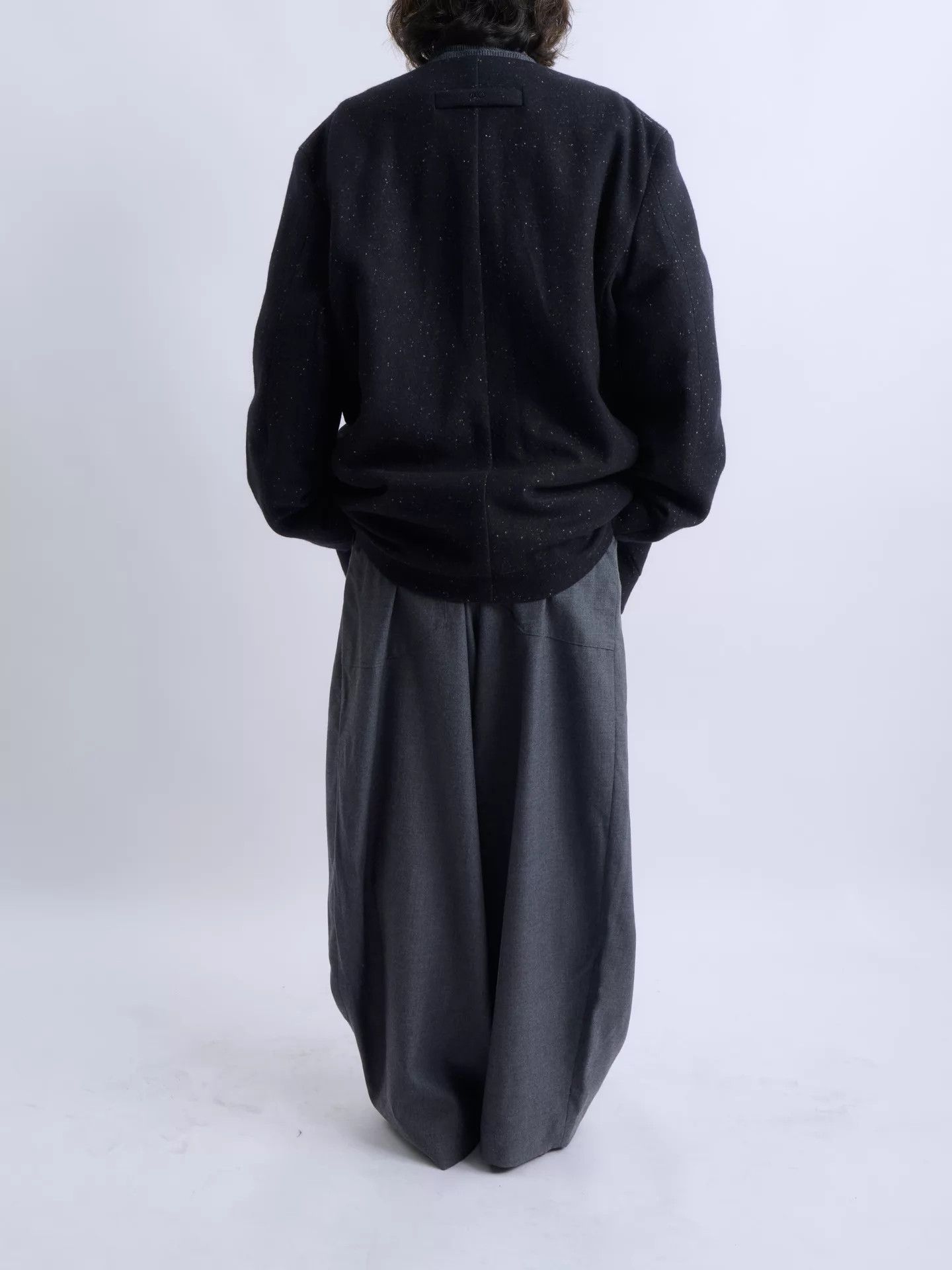 Fear of God Fear of God × Zegna Collarless Wool Blazer Size 50R - 3 Thumbnail