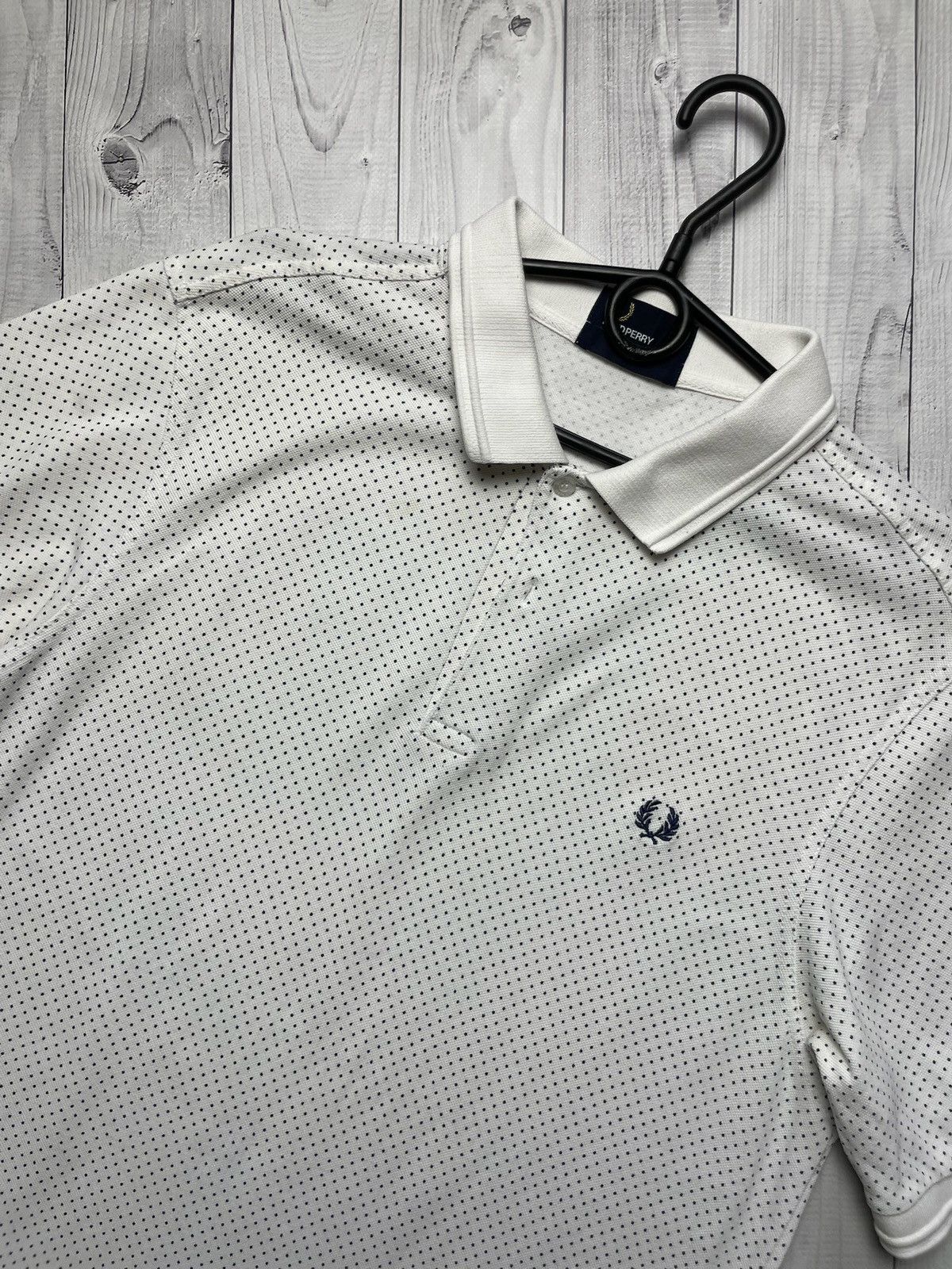 Fred Perry × Vintage Fred Perry polo white logo size XL Size US XL / EU 56 / 4 - 2 Thumbnail