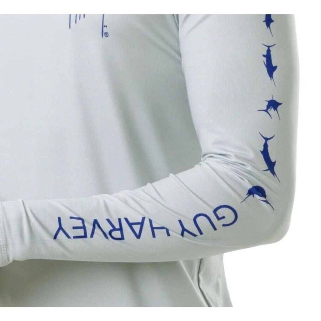 Guy Harvey Guy Harvey Men's Long Sleeve Sun Protection Top. Size Medium Size US M / EU 48-50 / 2 - 6 Thumbnail