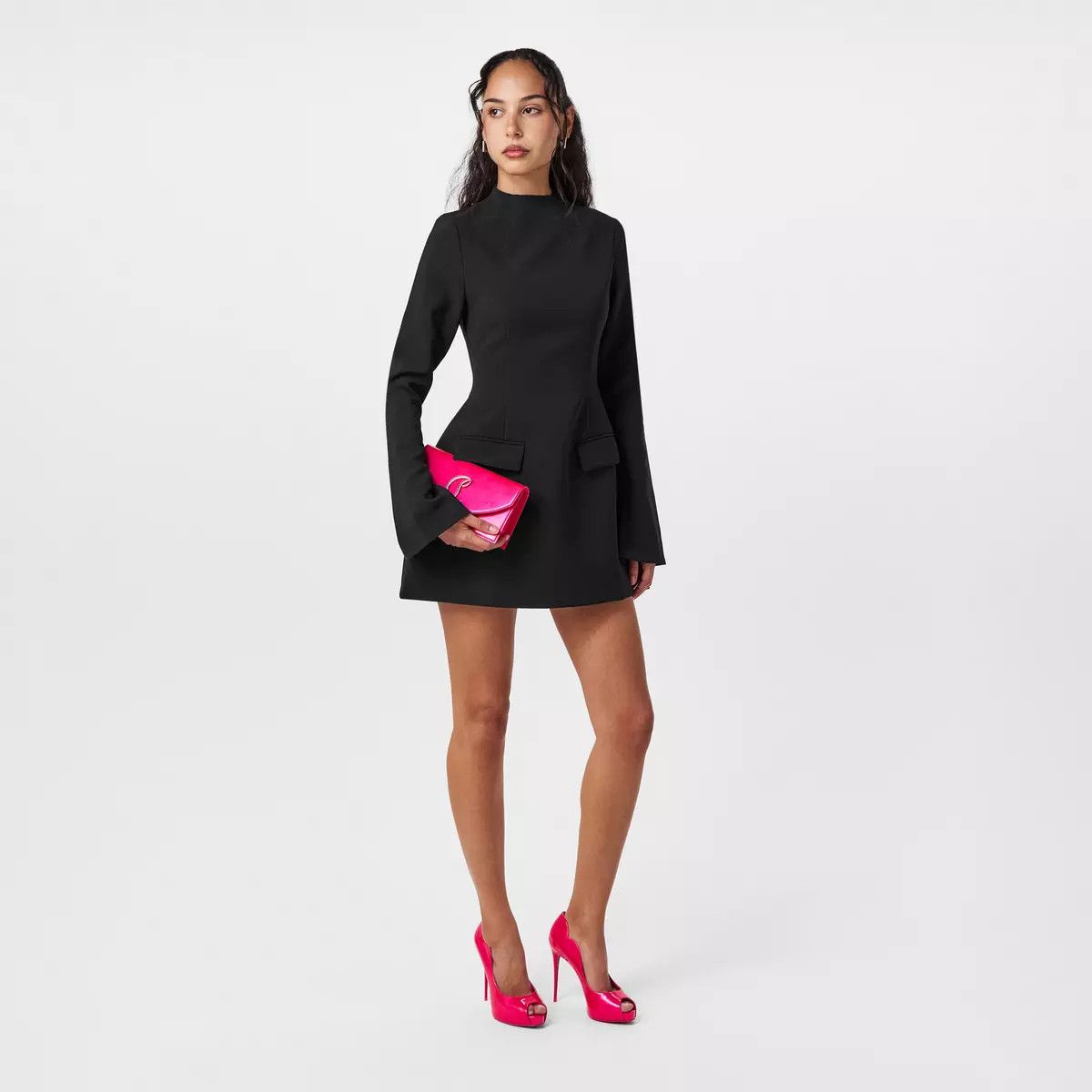 Christian Louboutin os11x0126 Hot Chick Alta 120MM Patent Leather Pumps in Pink Size US 7 / IT 37 - 4 Thumbnail