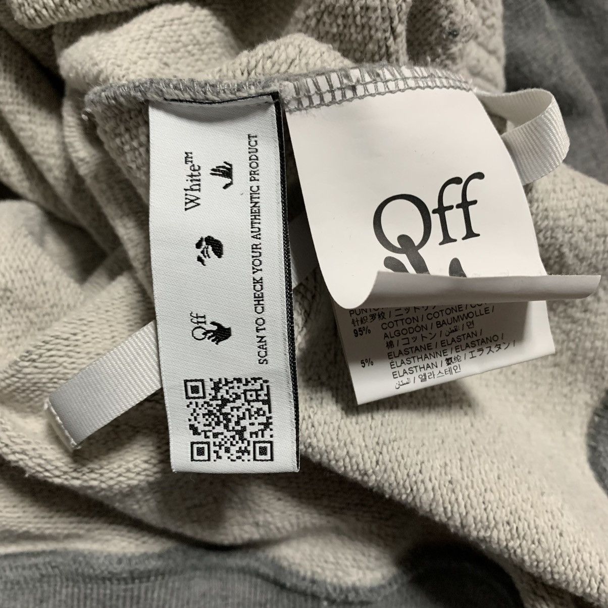 Off-White Off White Large Emotion Arrow Skate Grey Hoodie Virgil Abloh Size US M / EU 48-50 / 2 - 8 Thumbnail