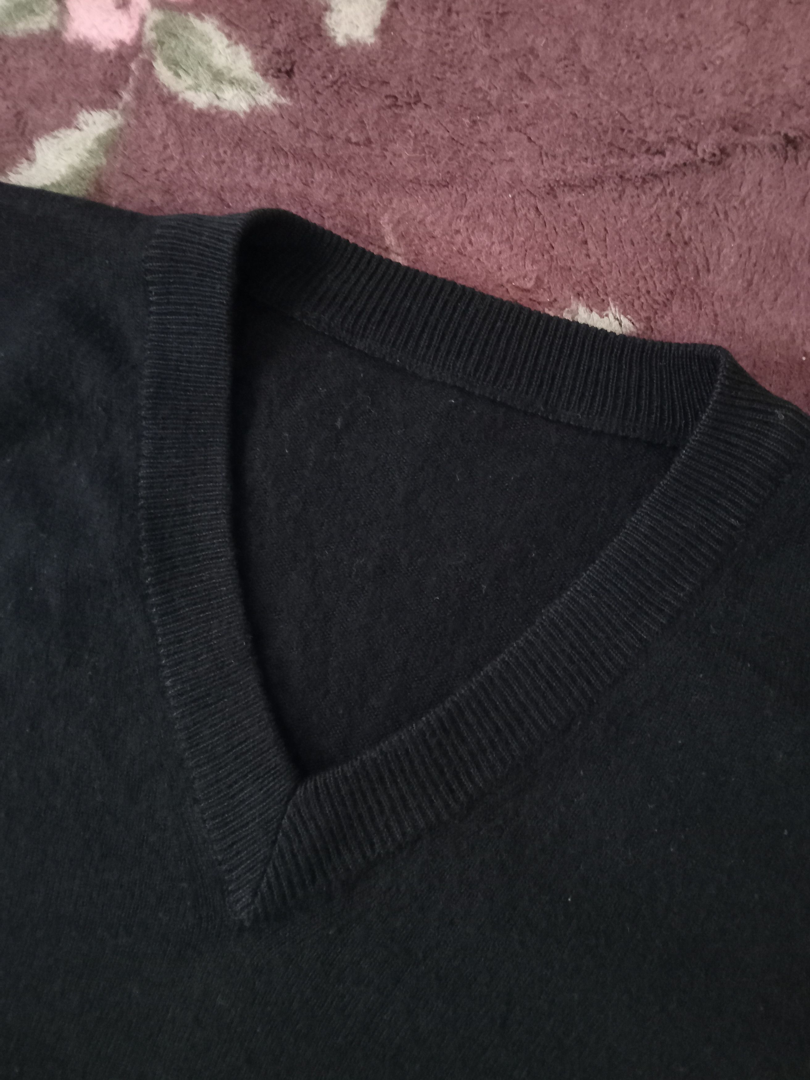 Yves Saint Laurent Vintage YSL Distressed Sweater Size US L / EU 52-54 / 3 - 3 Thumbnail