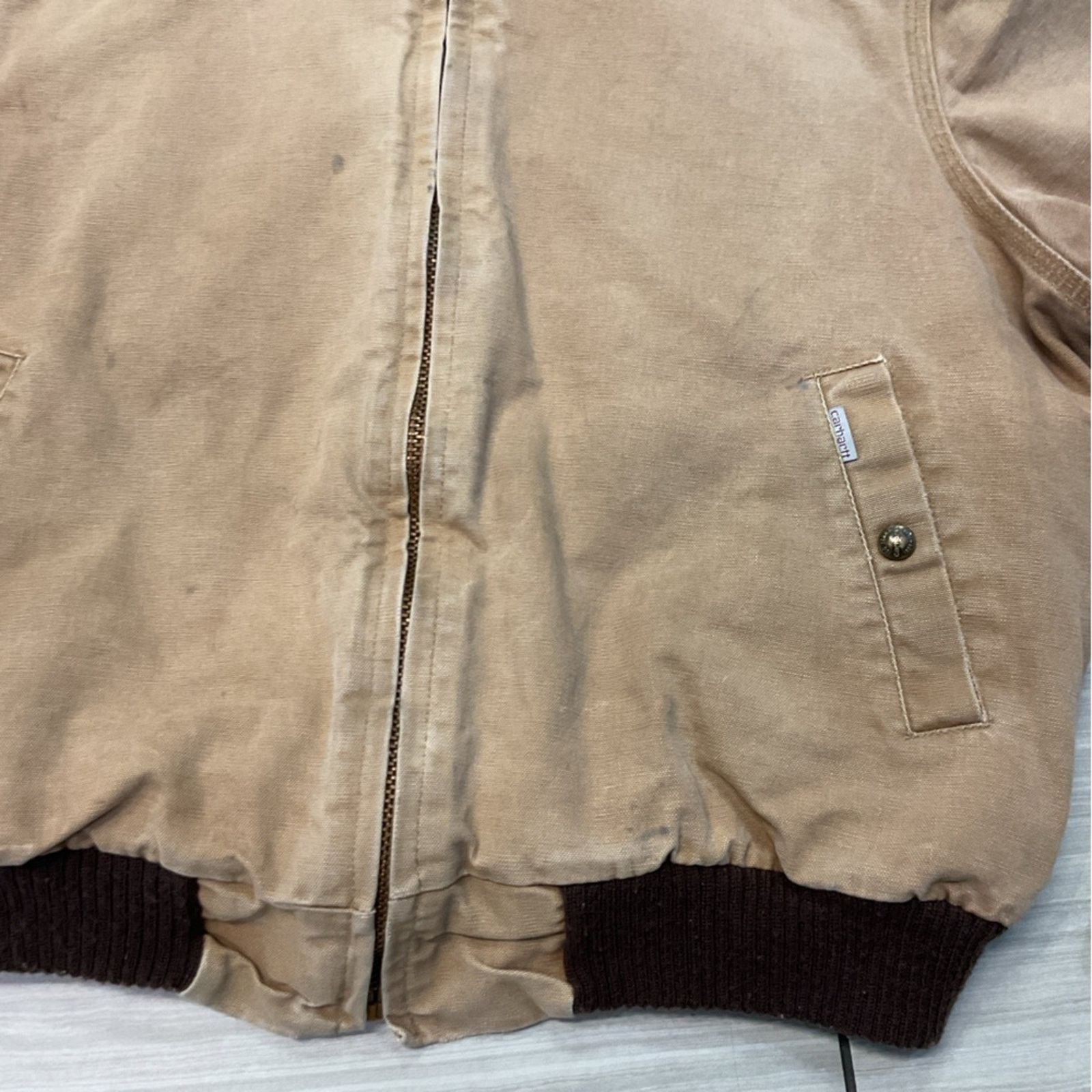 Carhartt Vintage 90’s Tan Carhartt Jacket Size US XL / EU 56 / 4 - 6 Thumbnail