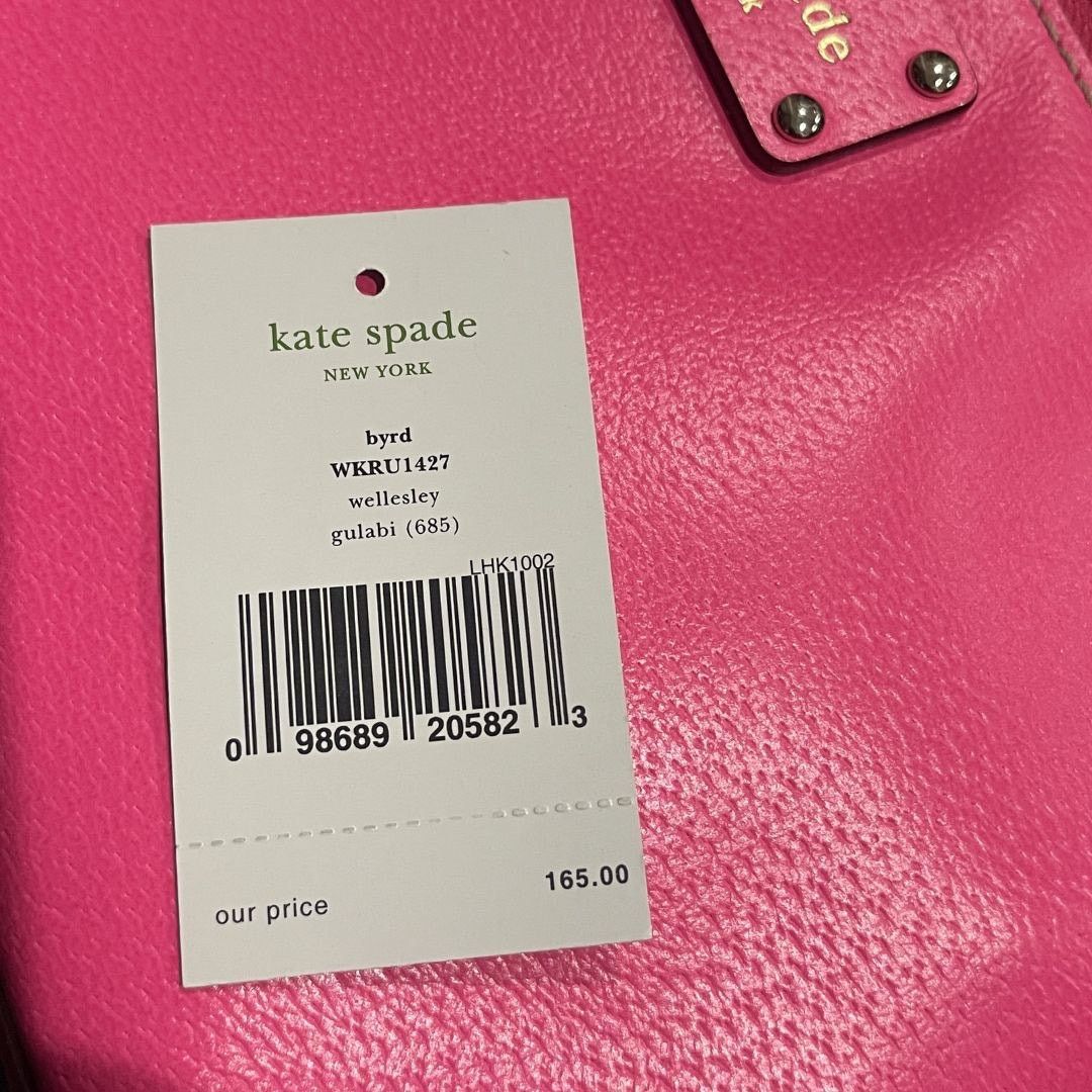 Kate Spade Wellesley Byrd Shoulder Bag Bright Pink Barbiecore NWT Size ONE SIZE - 6 Thumbnail