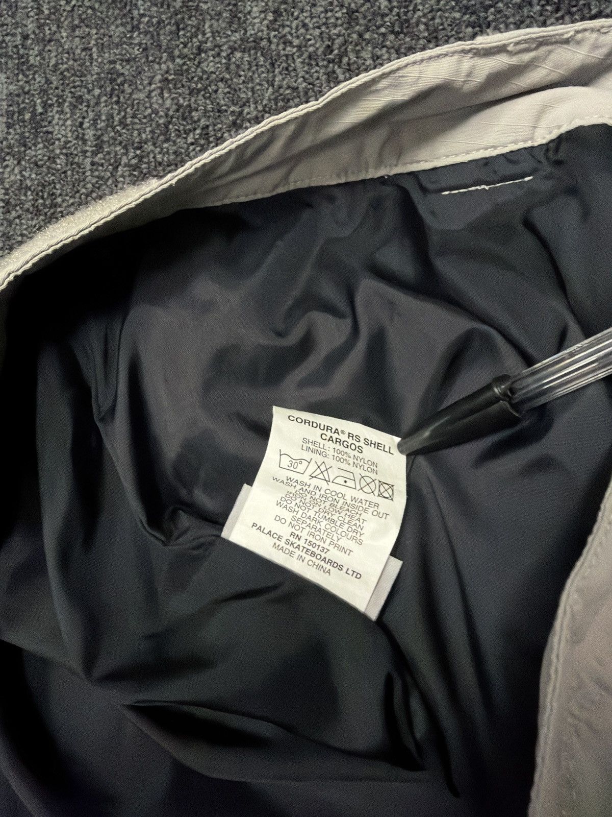 Palace Palace Cordura Rs Shell Cargo Trousers - Large - Waist: 36” Size US 36 / EU 52 - 9 Thumbnail