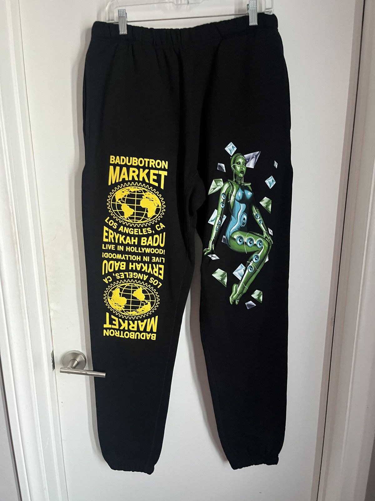 Market NEW Market x Erykah Badu Badubotron Sweatpants L Size US 36 / EU 52 - 1 Thumbnail
