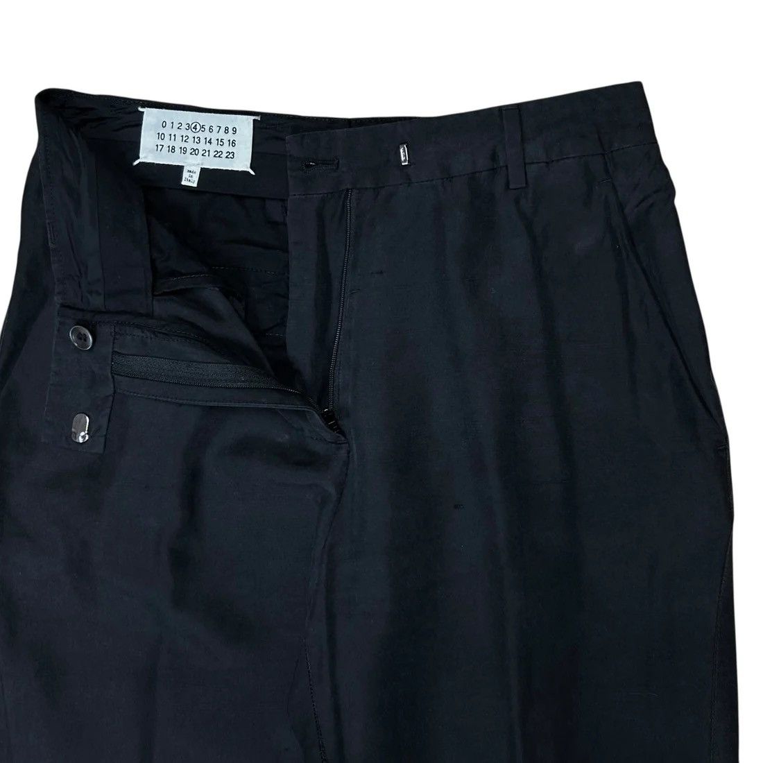 Maison Margiela Maison Martin Margiela Straight Silk Work Trousers - SS12 Size US 29 - 5 Thumbnail