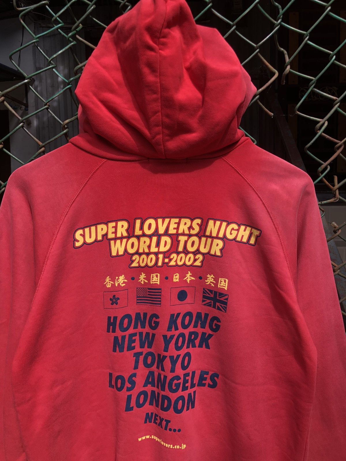 Hysteric Glamour 🔥Vintage🔥90s Distressed Super Lover World Tour Hoodies Size US M / EU 48-50 / 2 - 2 Thumbnail