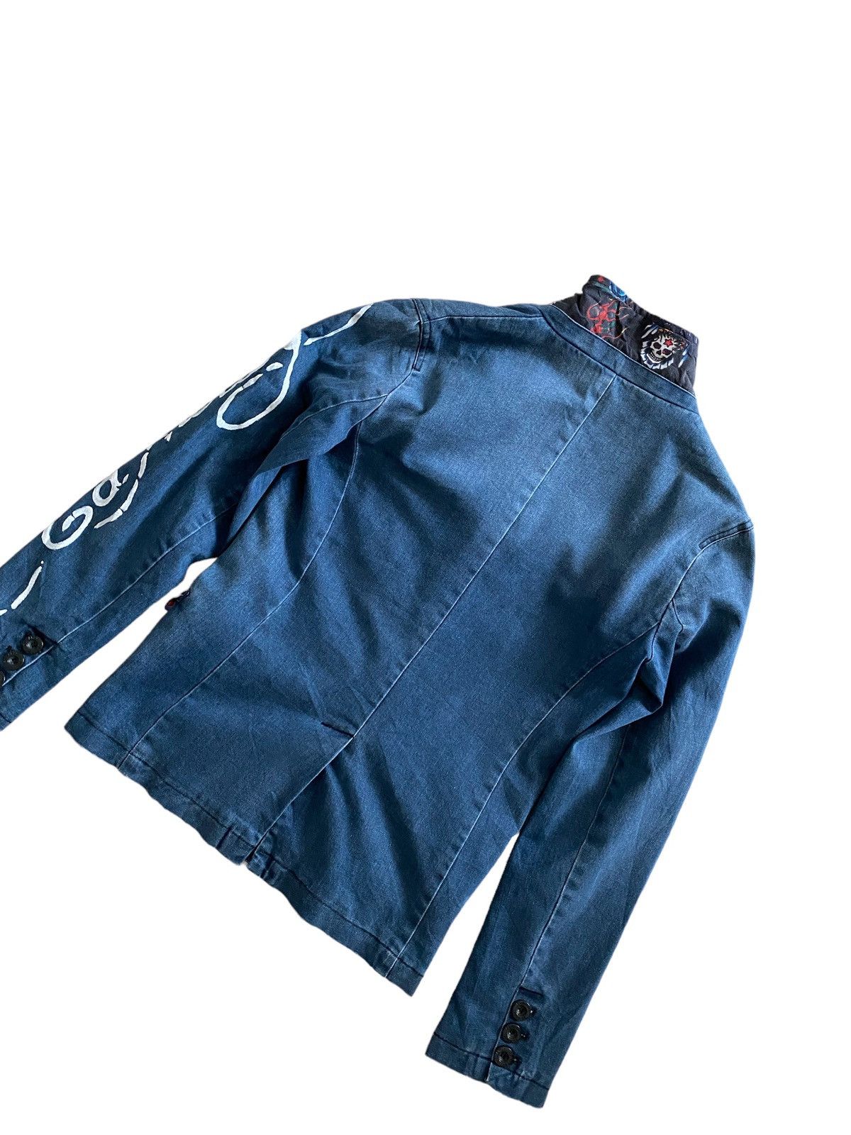 Christian Audigier Ed hardy Christian Audigier Fullprint Vintage Jacket Rare Size US S / EU 44-46 / 1 - 15 Thumbnail