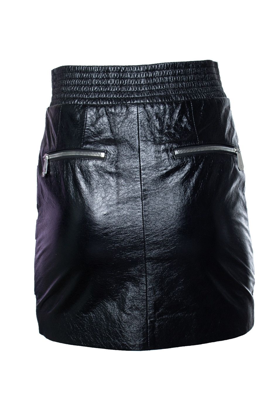 Philipp Plein Philipp Plein, coated leather skirt Size 28" / US 6 / IT 42 - 3 Thumbnail