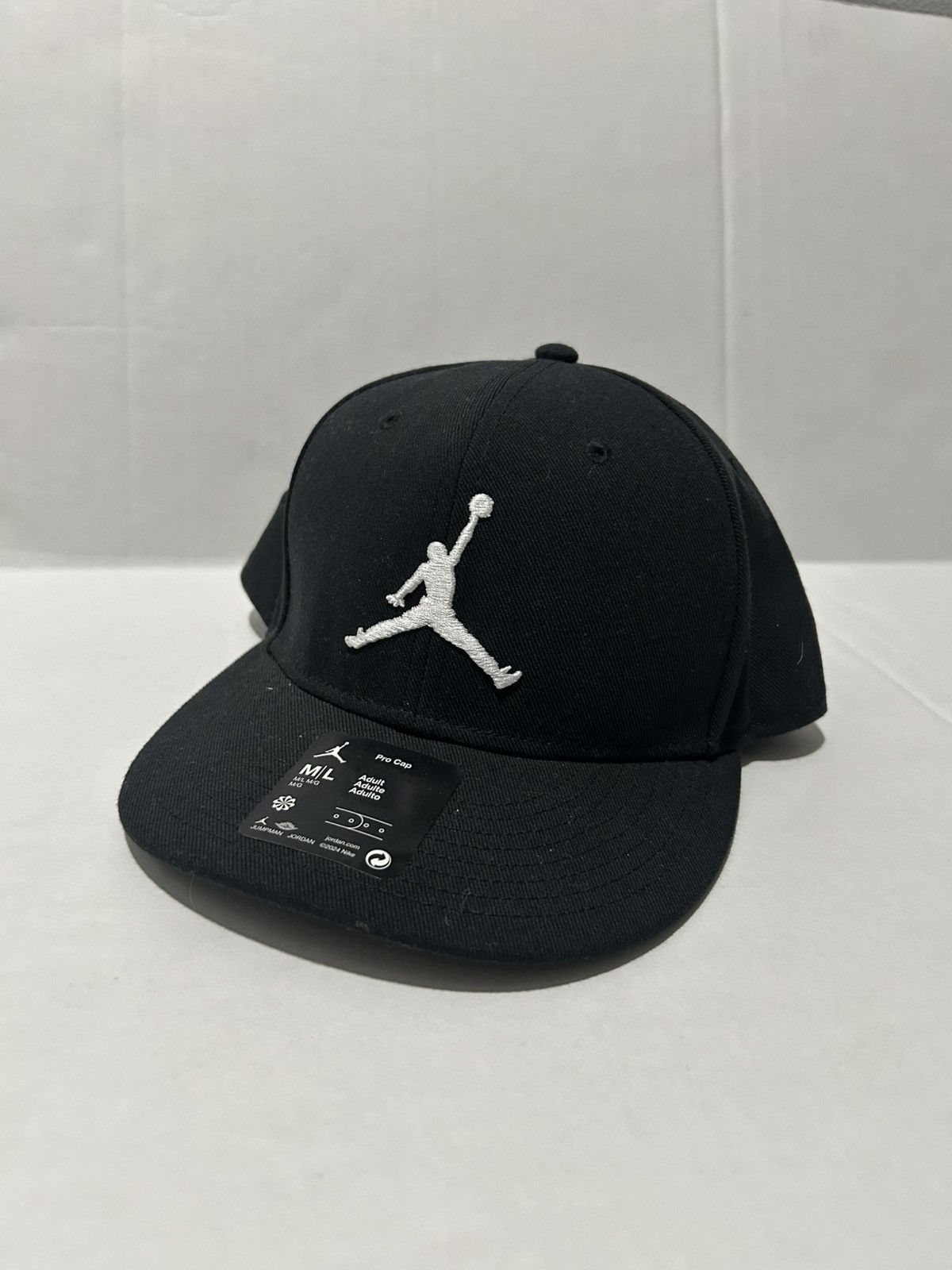 Jordan Brand Black Jordan Brand Snapback Hat Size ONE SIZE - 1 Preview