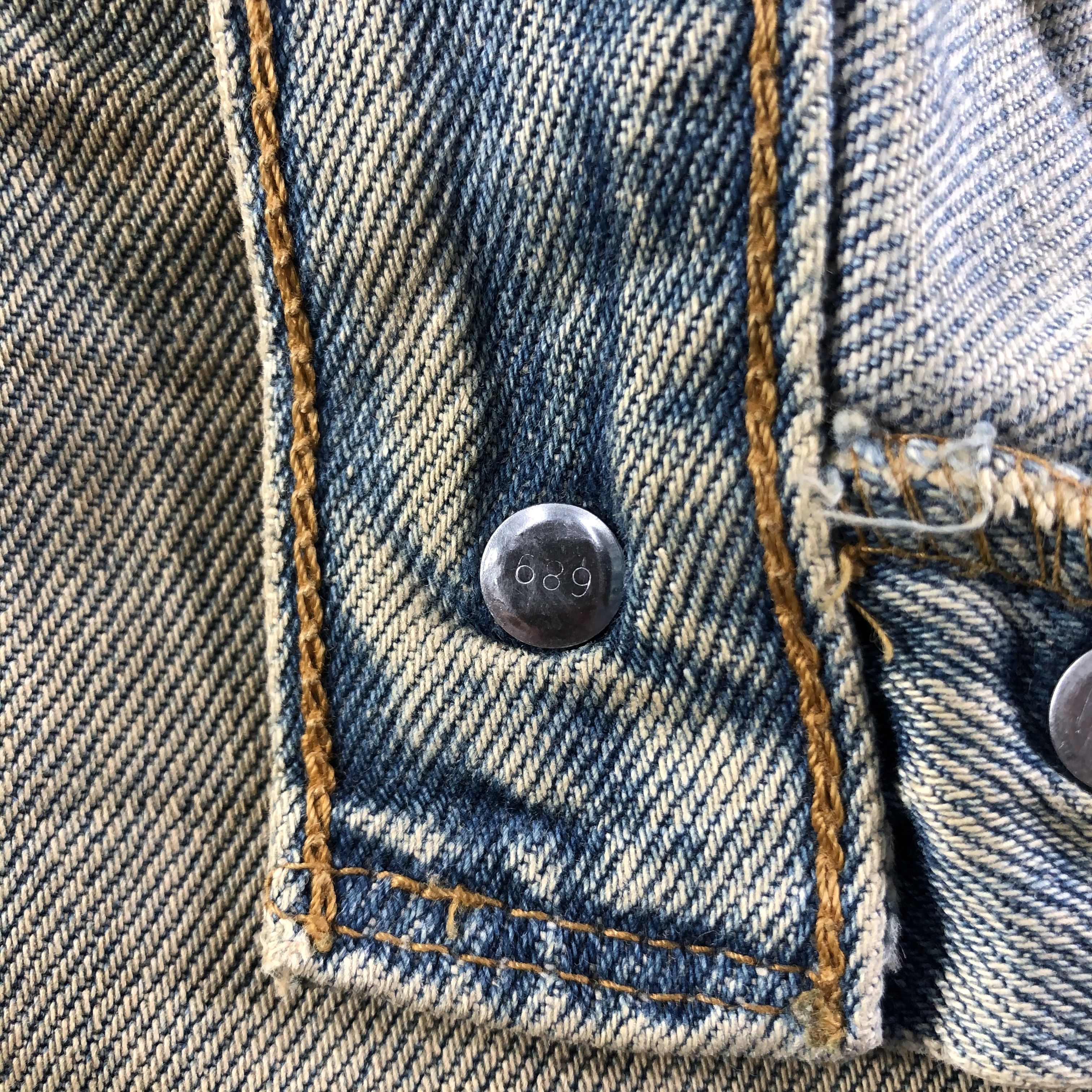 Levi's Vintage 90s Levis 501 Jeans-J3980 Size US 34 / EU 50 - 9 Thumbnail
