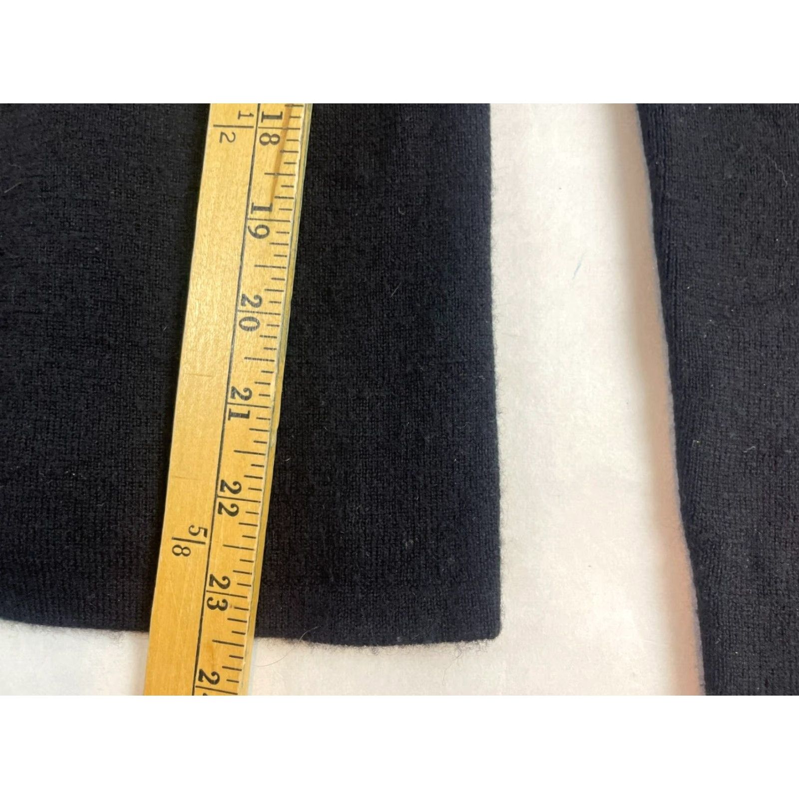 Vintage Tweeds Sweater Women's Size Small Black Italian Merino WoolPullover Regular Knit Size S / US 4 / IT 40 - 4 Thumbnail