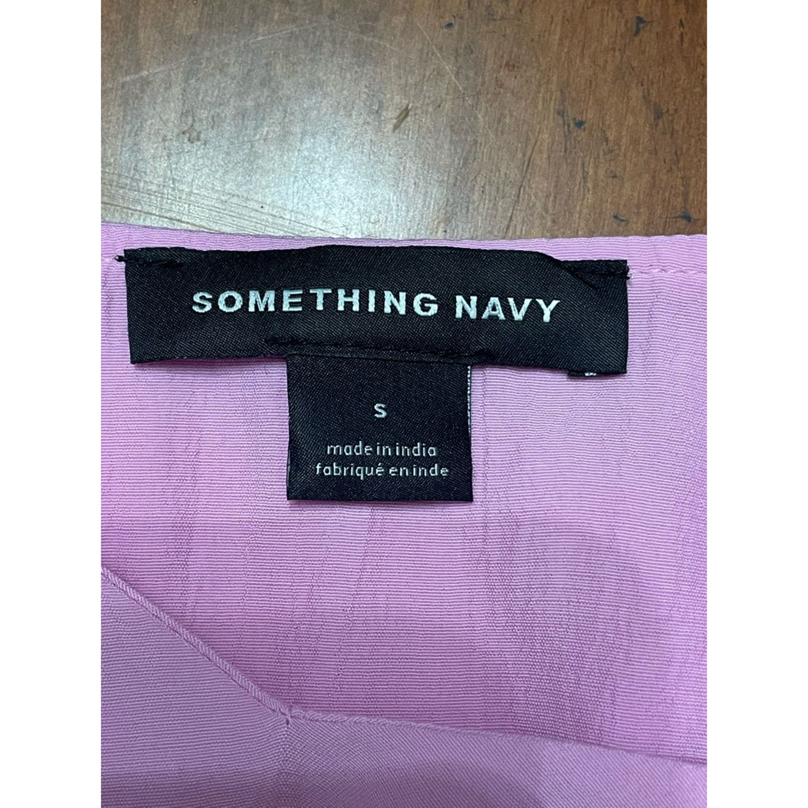 Other Something Navy Camisole Top V-Neck Low Back Pink Women's S Size S / US 4 / IT 40 - 7 Thumbnail