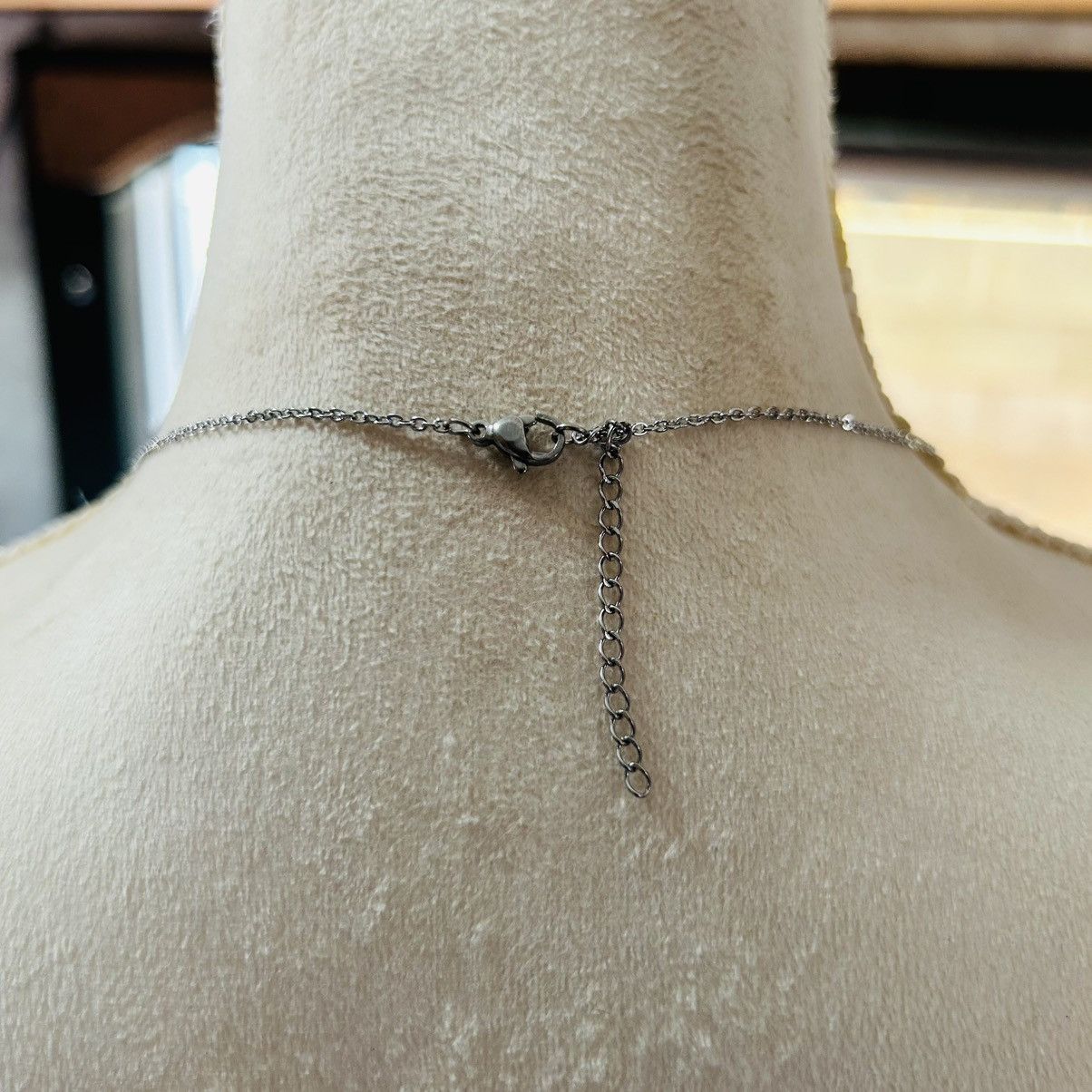 Handmade Handcrafted vintage delicate silver cross pendant necklace Size ONE SIZE - 4 Thumbnail