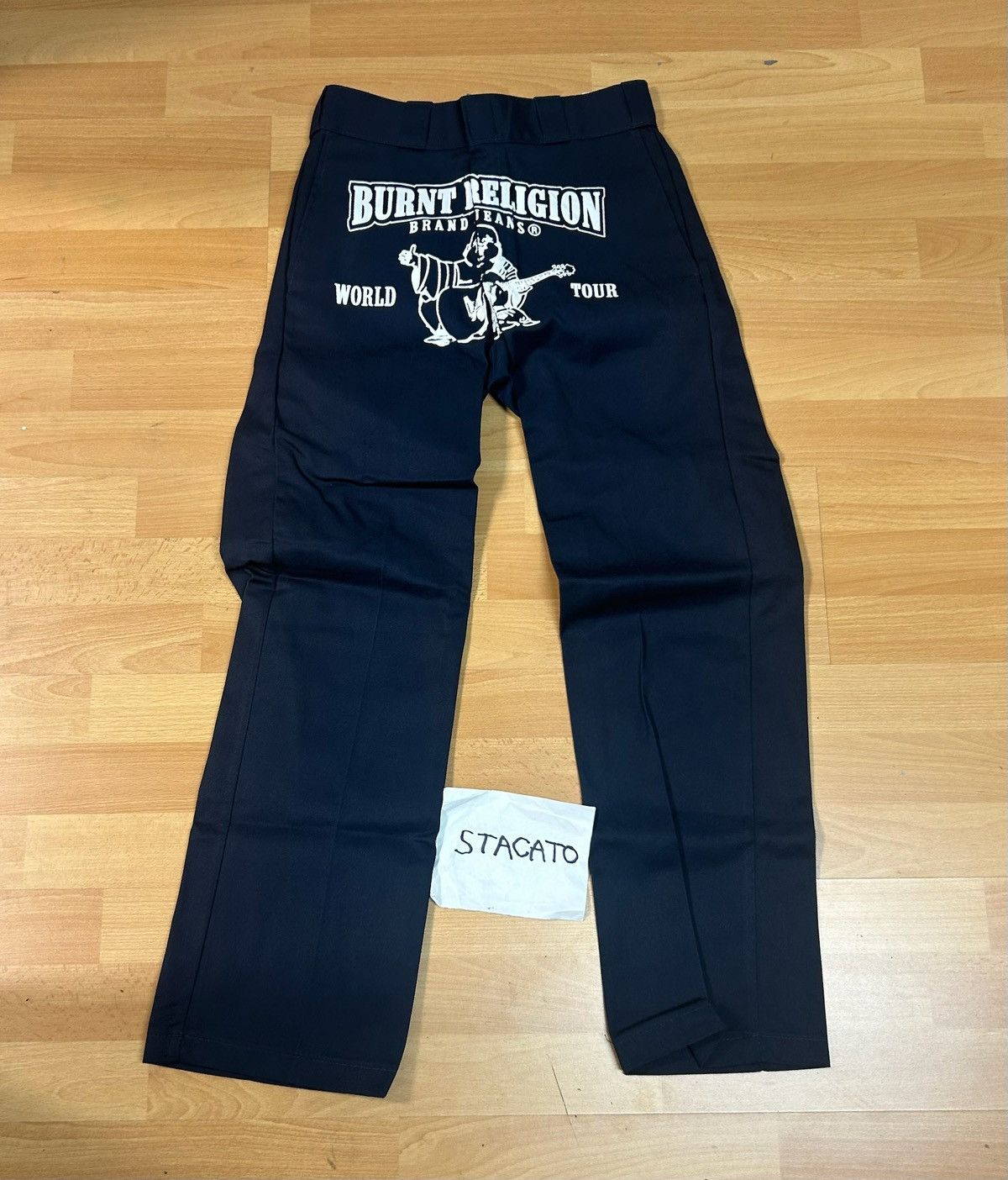 Dickies Burnt Religion Dickies Pants Navy Blue Size US 34 / EU 50 - 1 Thumbnail
