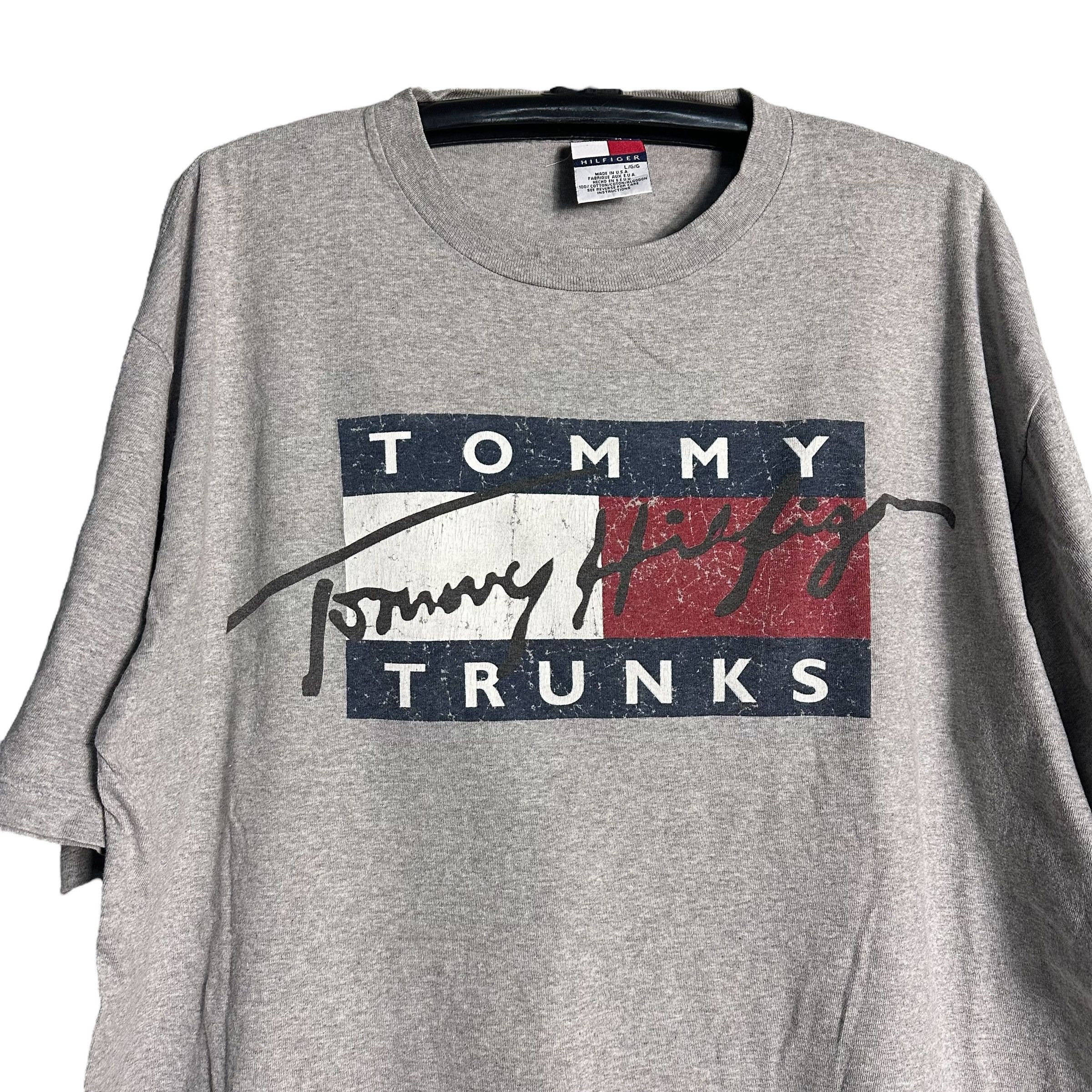 Tommy Hilfiger 🔥RARE🔥Vintage Tommy Hilfiger 'Tommy Trunks OVP Tshirt Size US L / EU 52-54 / 3 - 2 Thumbnail