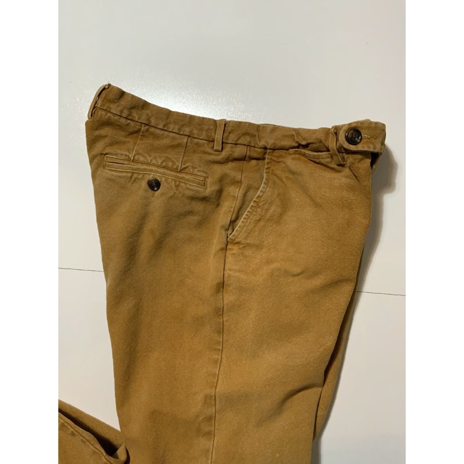 Vintage Spier & Mackay Slim Fit Premium Cotton Canvas Chino Khaki Pants Sz. 34 Men Regular 34 Khaki Chino Pants Slim Fit Cotton Canvas Inseam 30 Mens Size US 34 / EU 50 - 6 Thumbnail