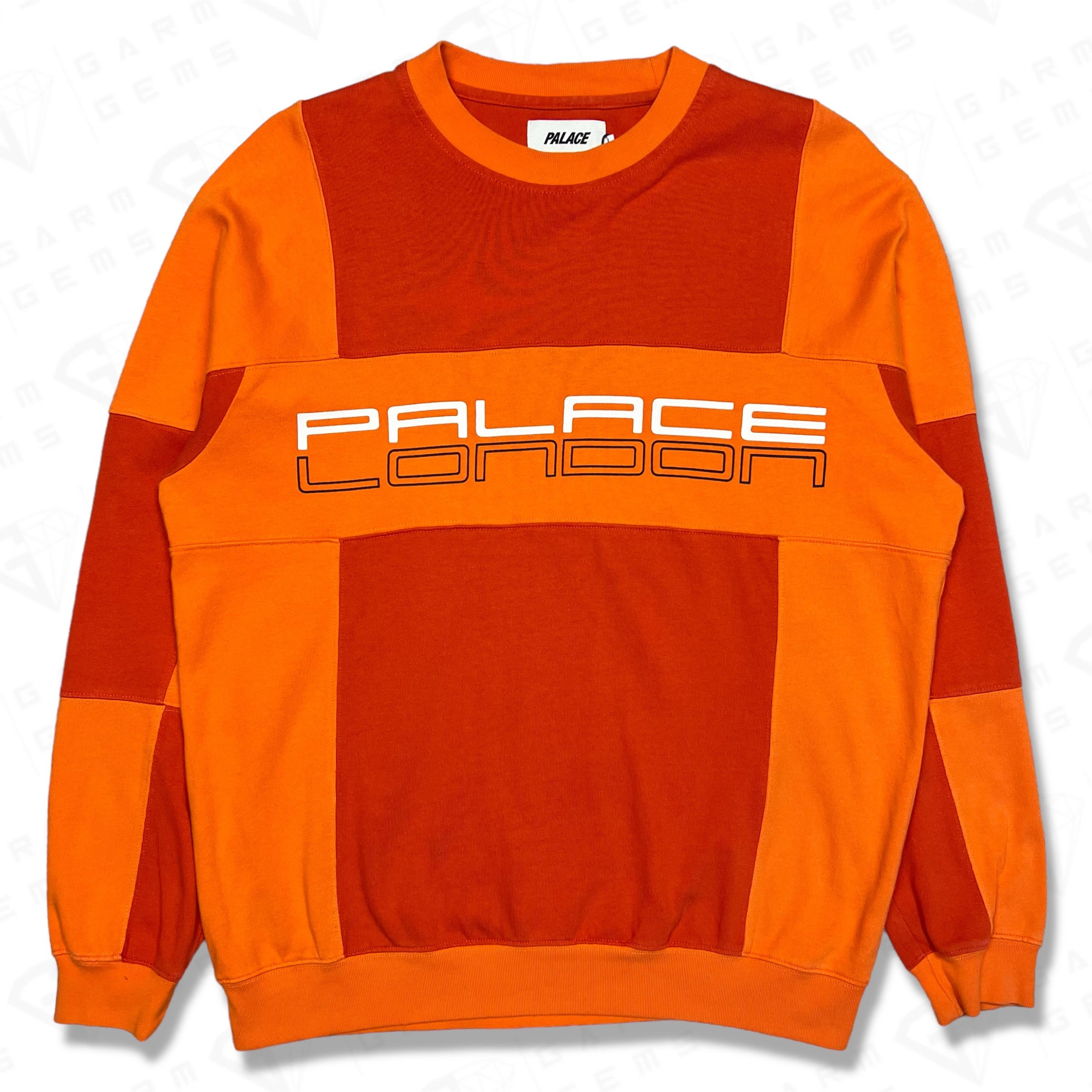 Palace Palace Cut Mit Sew Crew Sweatshirt Size US L / EU 52-54 / 3 - 1 Thumbnail