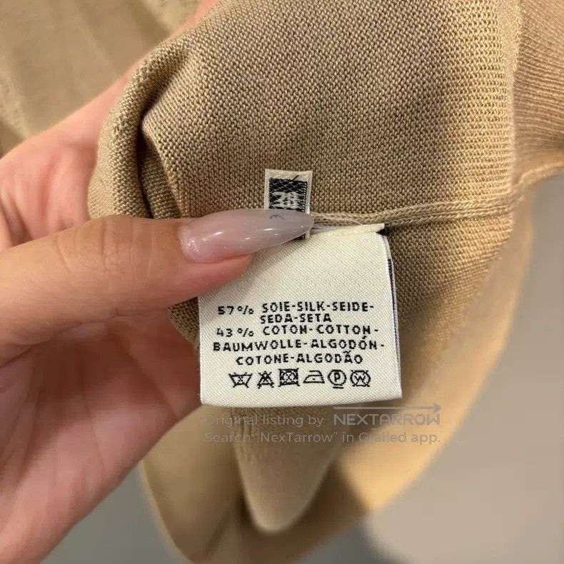 Hermes Hermes Woolen Fleece Thin Knit Top Size XS / US 0-2 / IT 36-38 - 7 Thumbnail