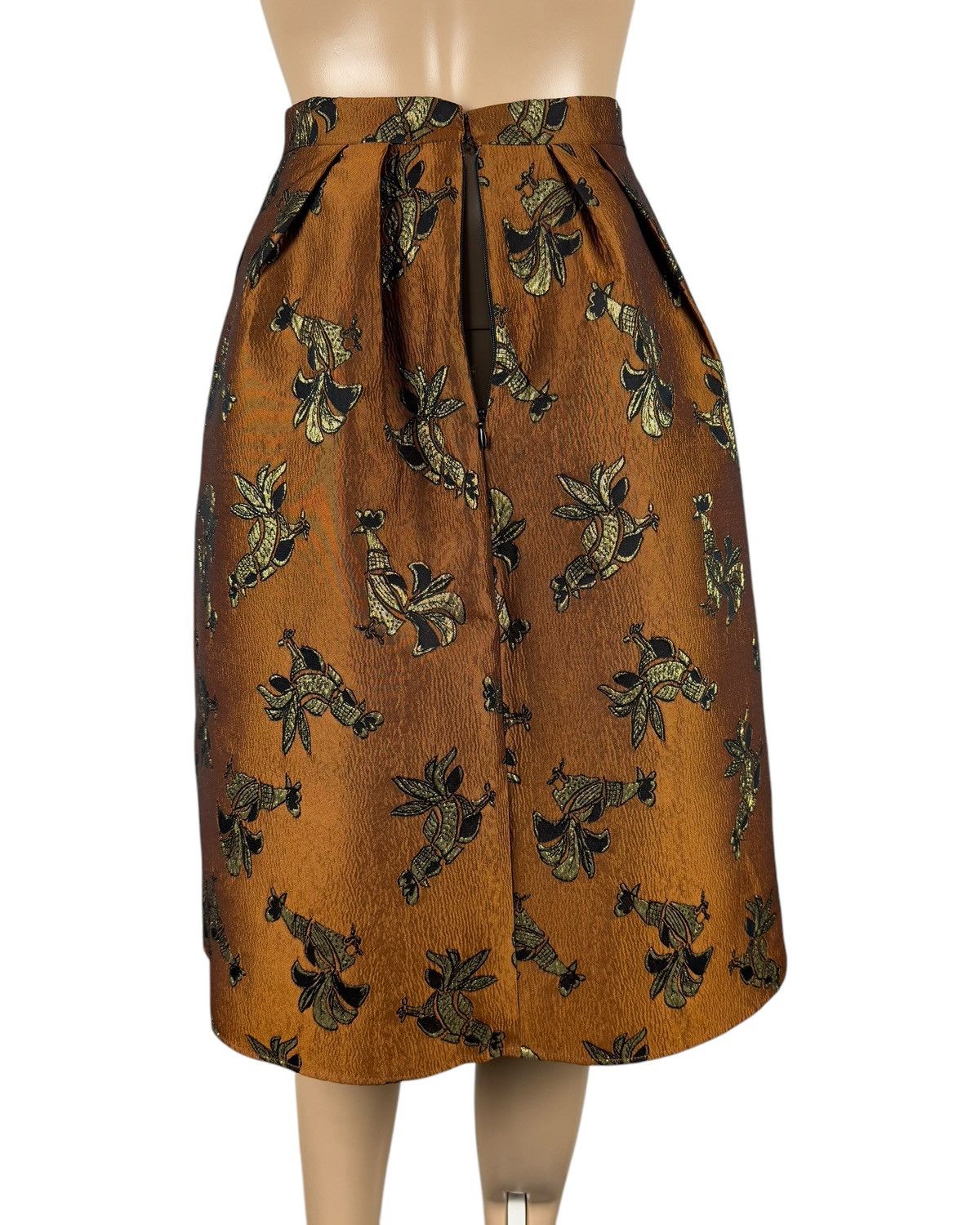 Pinko Pinko Triciclo Gonna Jacquard Lurex Skirt size IT38 Size 26" / US 2 / IT 38 - 8 Thumbnail