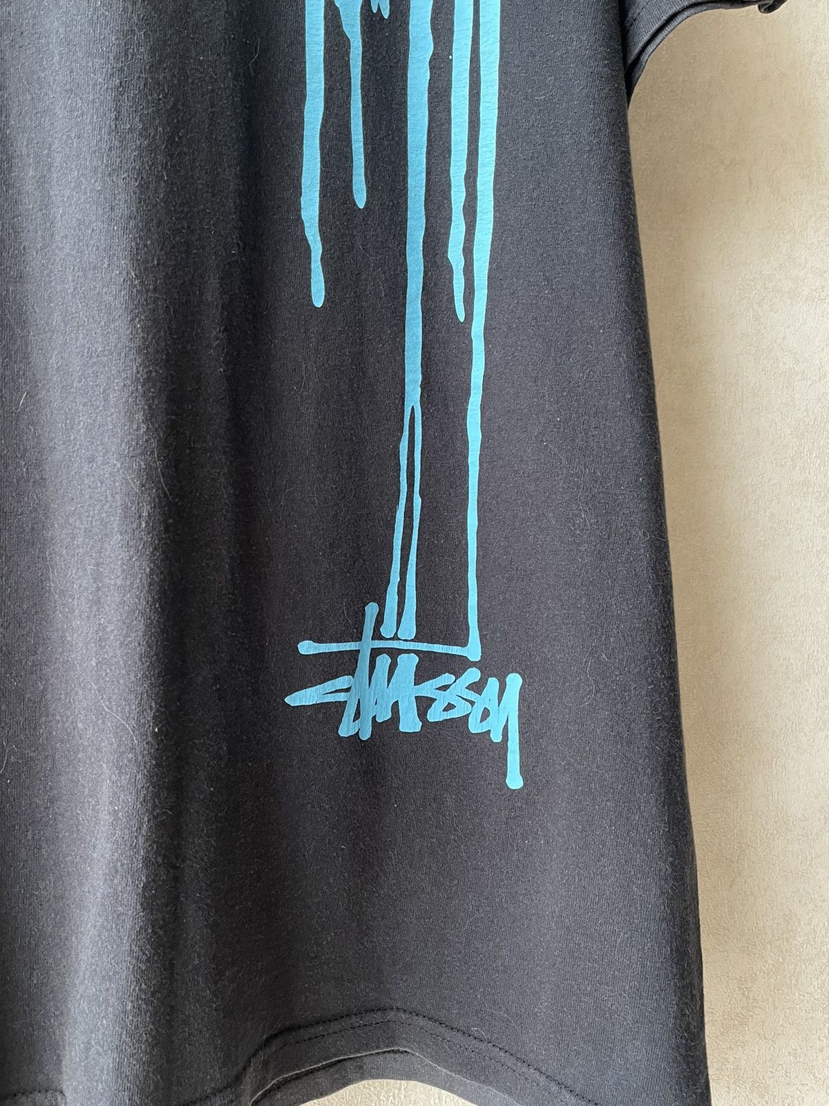 Stussy 90s Vintage Stussy Print Logo T-shirt Tee Crewneck Size US XL / EU 56 / 4 - 5 Thumbnail