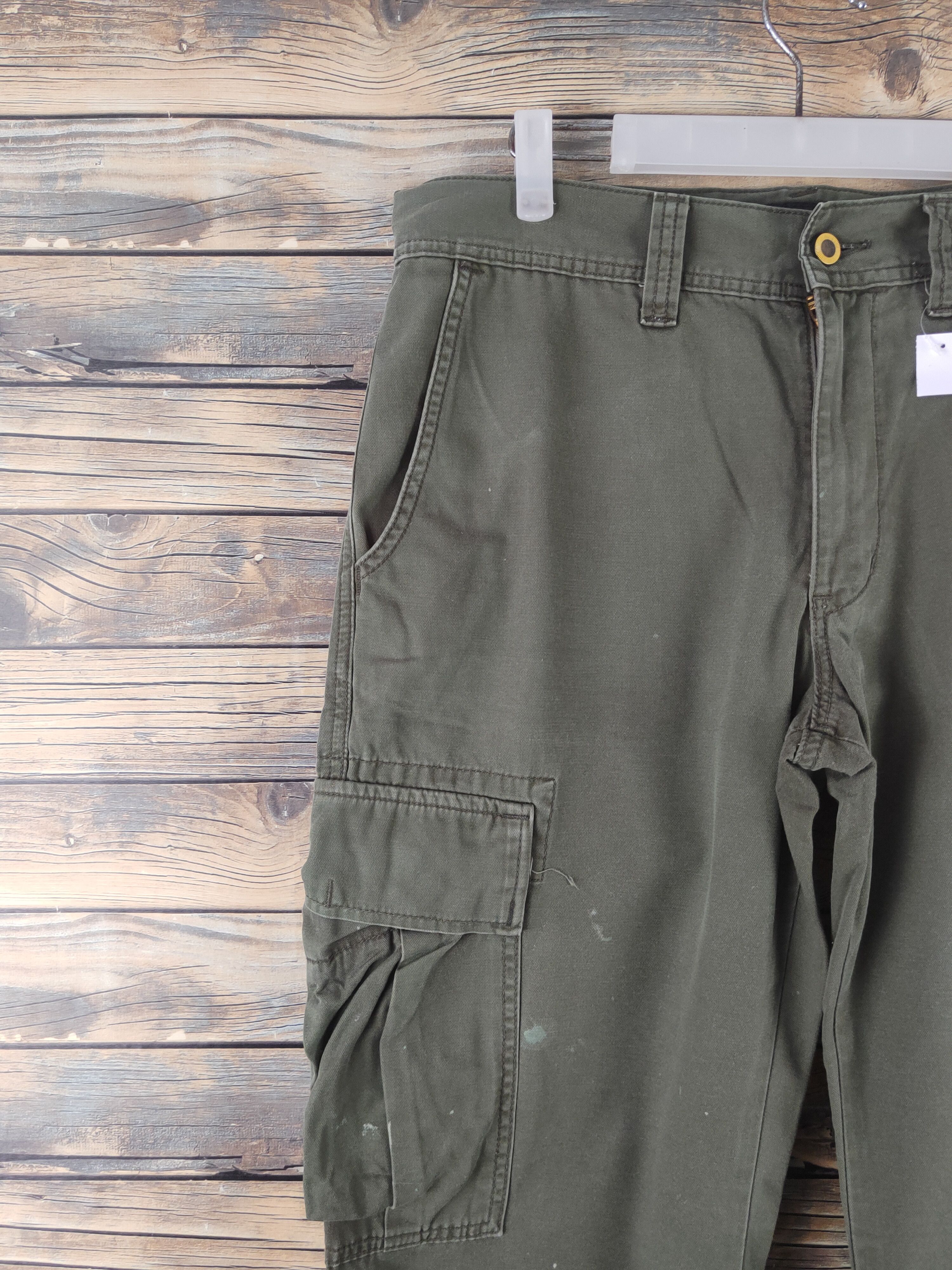 Edwin DL The LA Mart Dark Olive Multipocket Cargo Pants #1929 Size US 33 - 3 Thumbnail