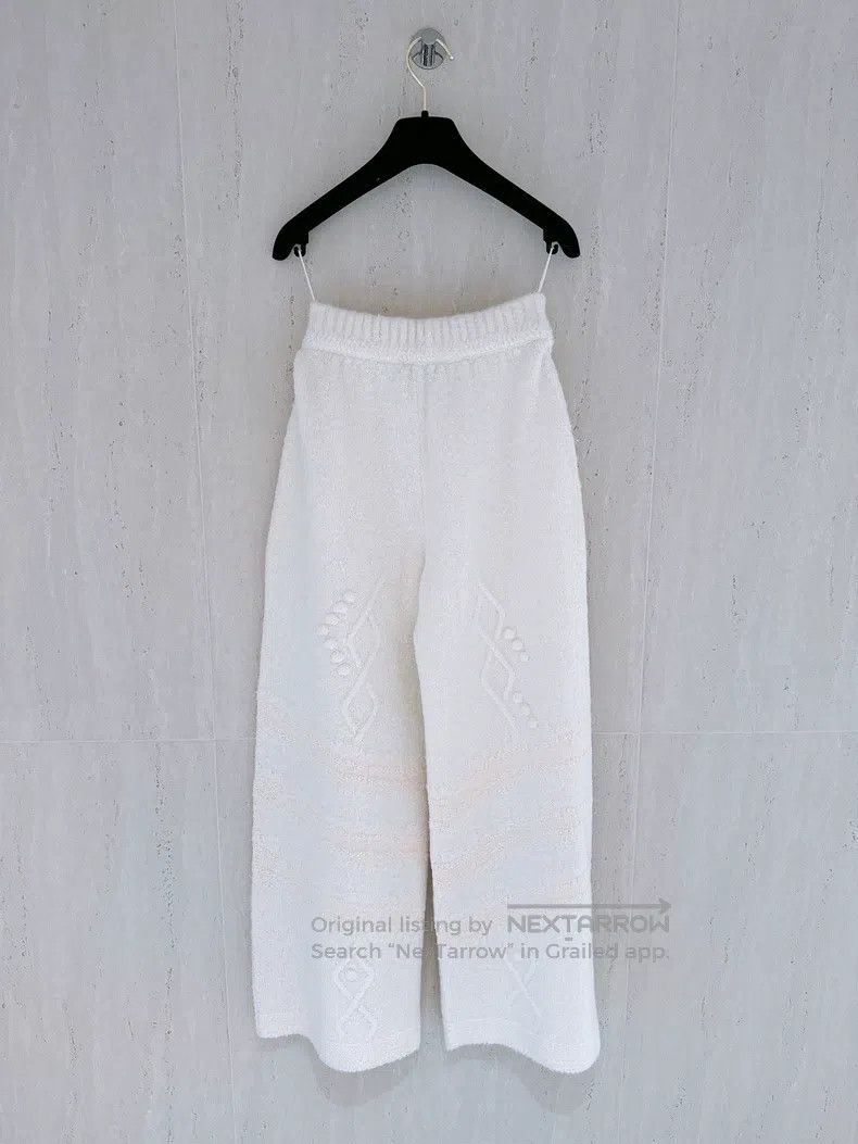 Chanel Chanel 23N Ski Series Beige Diamond Buckle Cashmere Wide-l Size 24" / US 00 / IT 34 - 2 Thumbnail