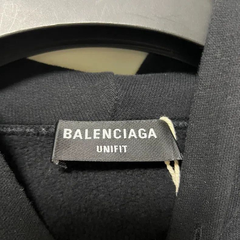 Balenciaga Balenciaga Black Hoodie Size US XXS / EU 40 - 3 Thumbnail
