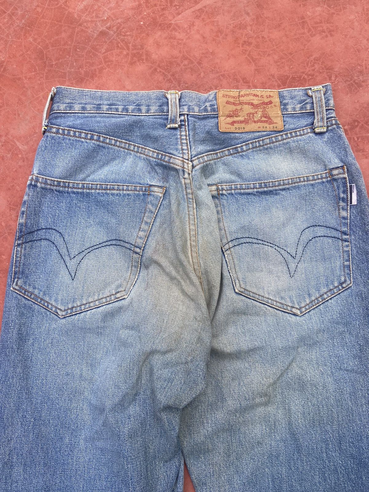 Studio D'Artisan Studio D Artisan jeans selvedge blue wash Size US 28 / EU 44 - 6 Thumbnail