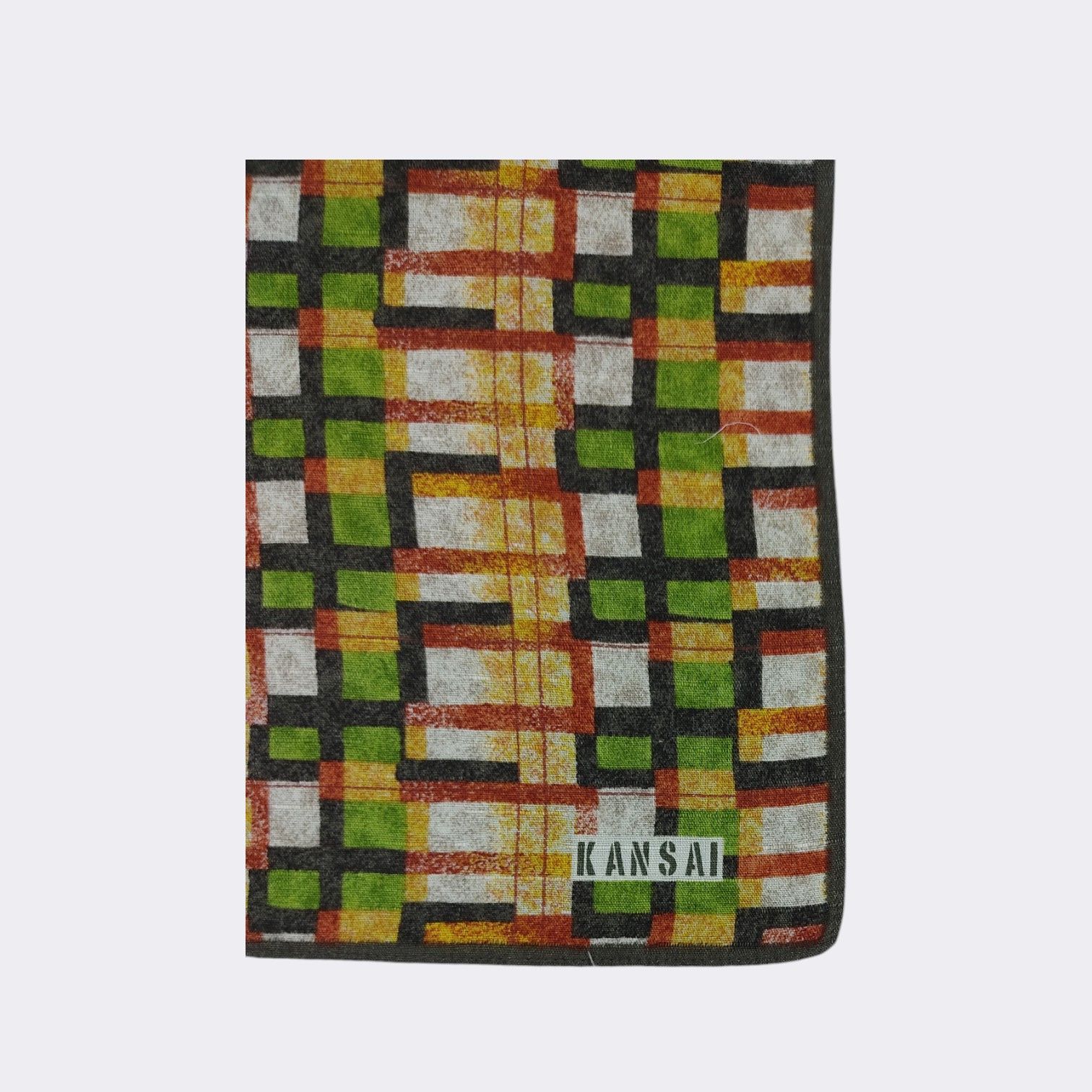 Kansai Yamamoto Vintage Kansai Handkerchief Neckerchief Bandana H415M Size ONE SIZE - 3 Thumbnail