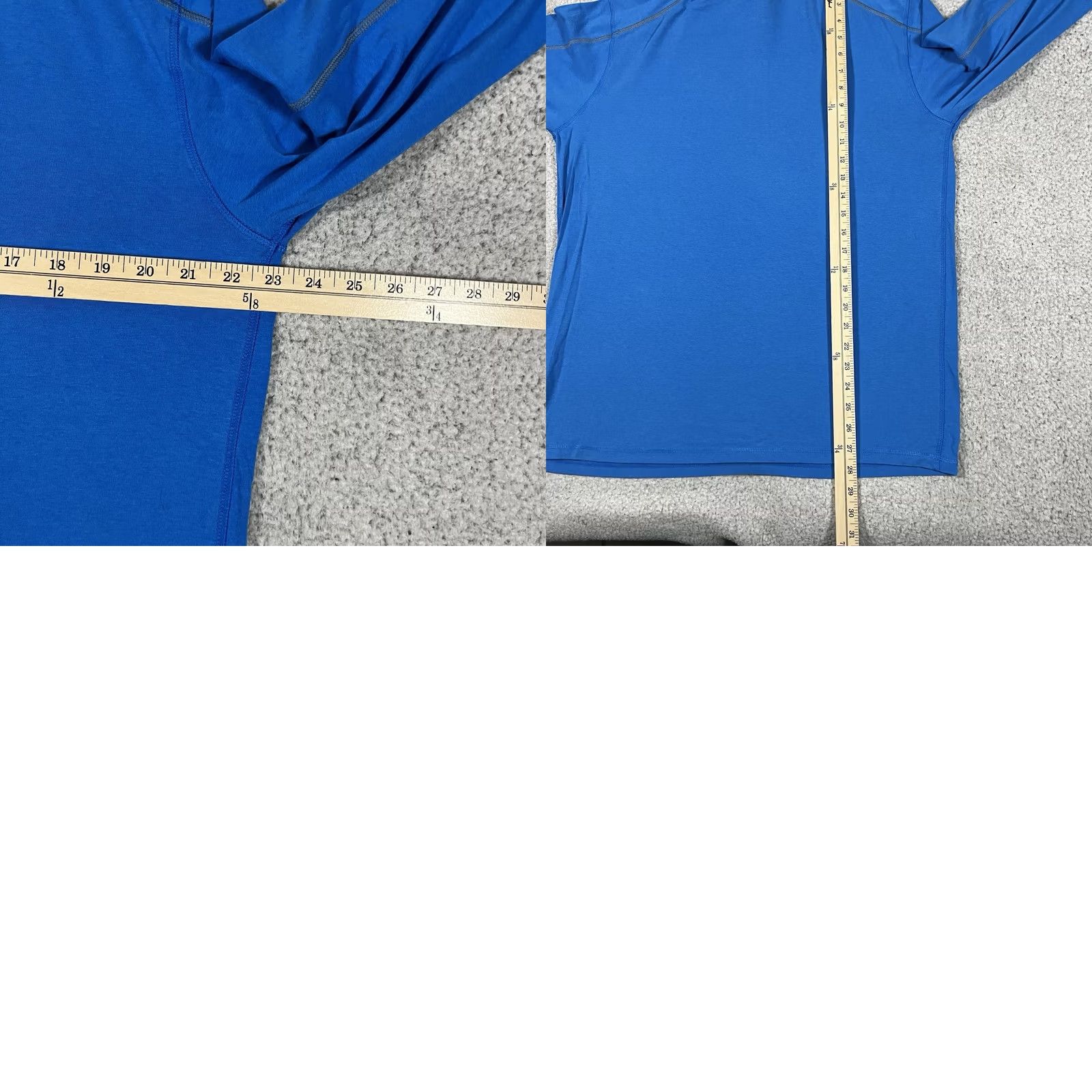 Vintage tasc Performance Pullover 1/4 Zip Mens L Blue Activewear Sweatshirt Size US L / EU 52-54 / 3 - 9 Thumbnail