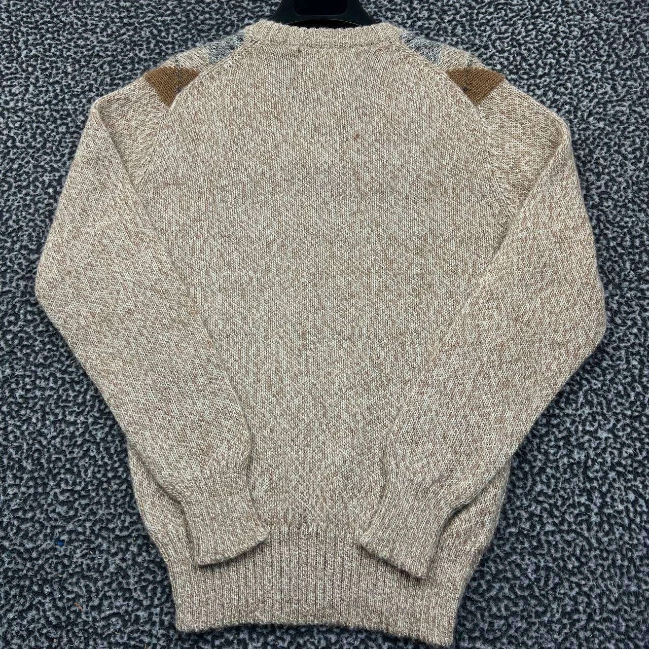 Lyle & Scott Vintage Lyle & Scott Sweater 40 Argyle Peruvian Alpaca Size US M / EU 48-50 / 2 - 2 Thumbnail